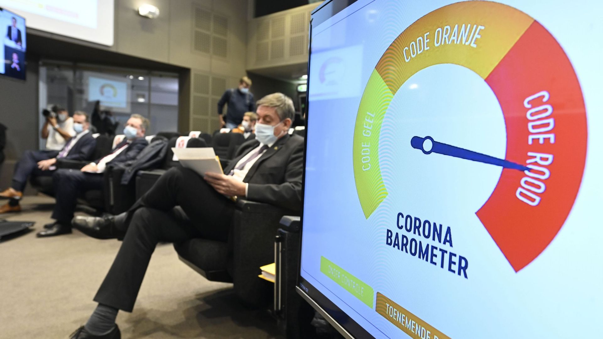 Coronavirus en Belgique : les critères justifiant l'abandon du baromètre corona n'ont pas encore été définis
