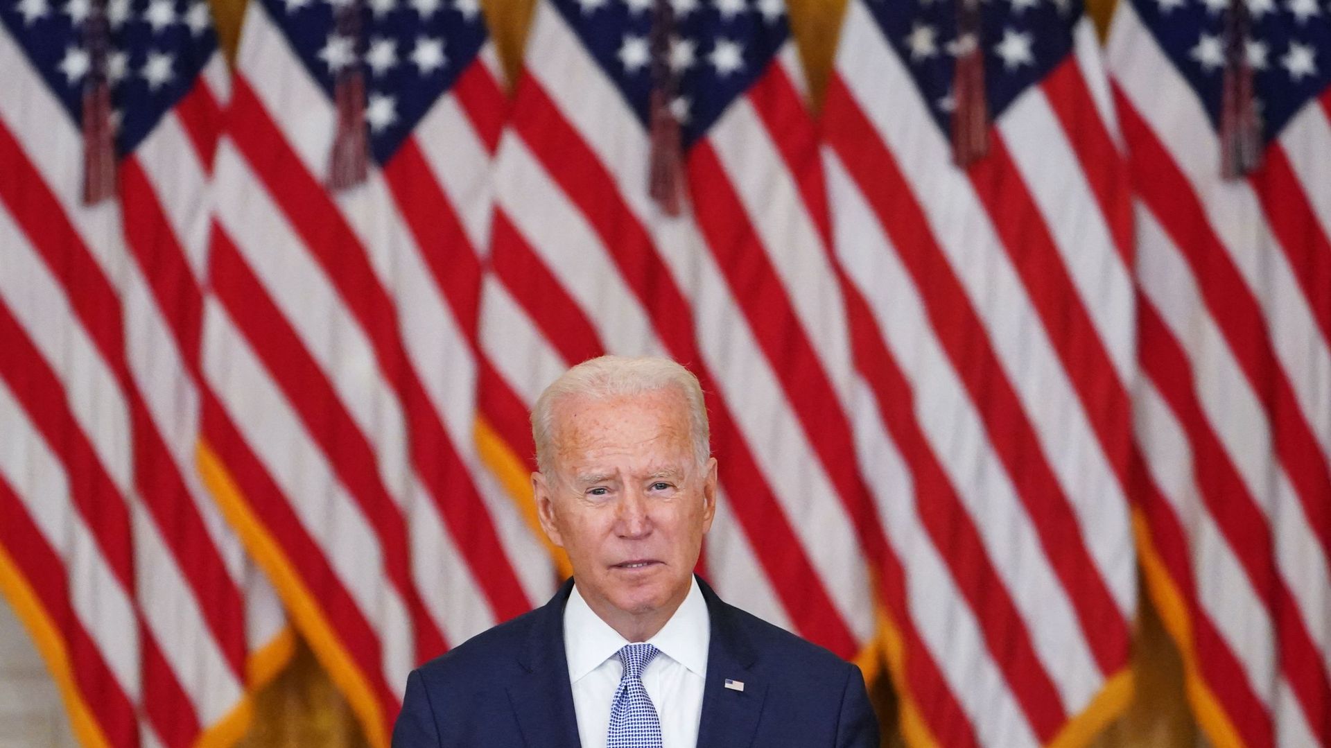 Le silence de Joe Biden lors de la prise de Kaboul n’a pas plu aux Américains