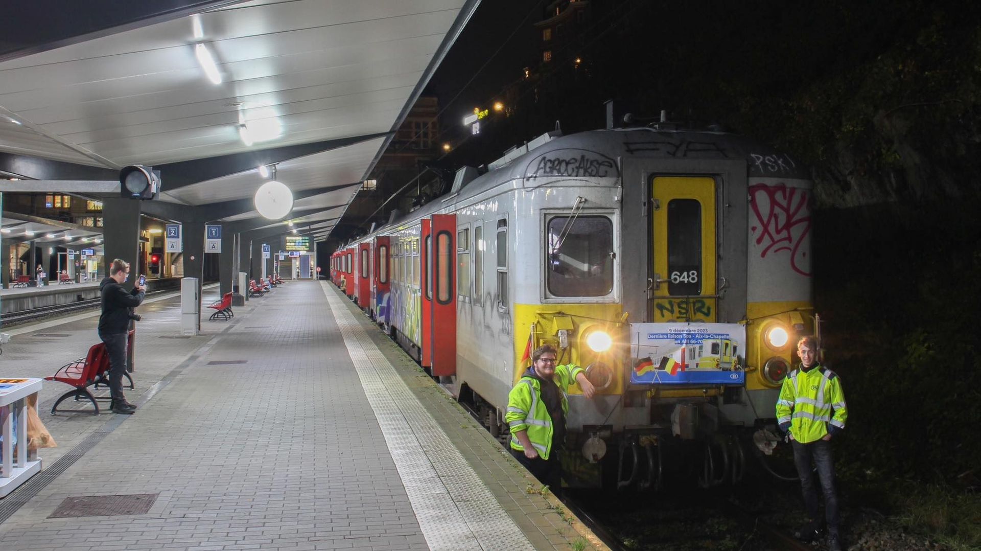 La liaison ferroviaire entre Spa et AixlaChapelle, c’est fini RTBF