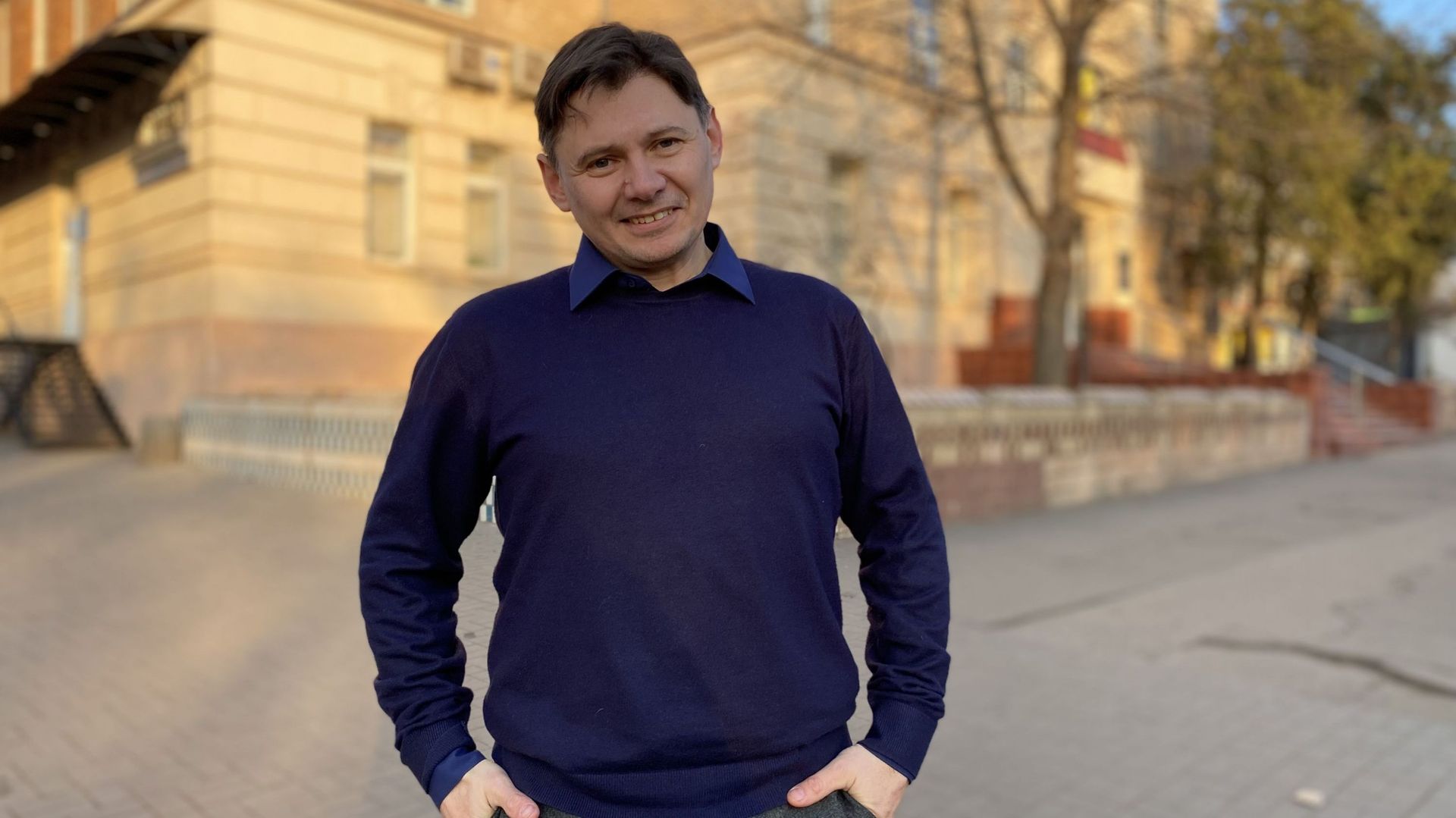 Andryi Cheikan, recteur de l’université de Kryvyï Rih : "beaucoup de gens perçoivent Zelensky comme un humoriste qui s’est lancé en politique. Mais avant tout, c’est un juriste, un meneur et un organisateur."