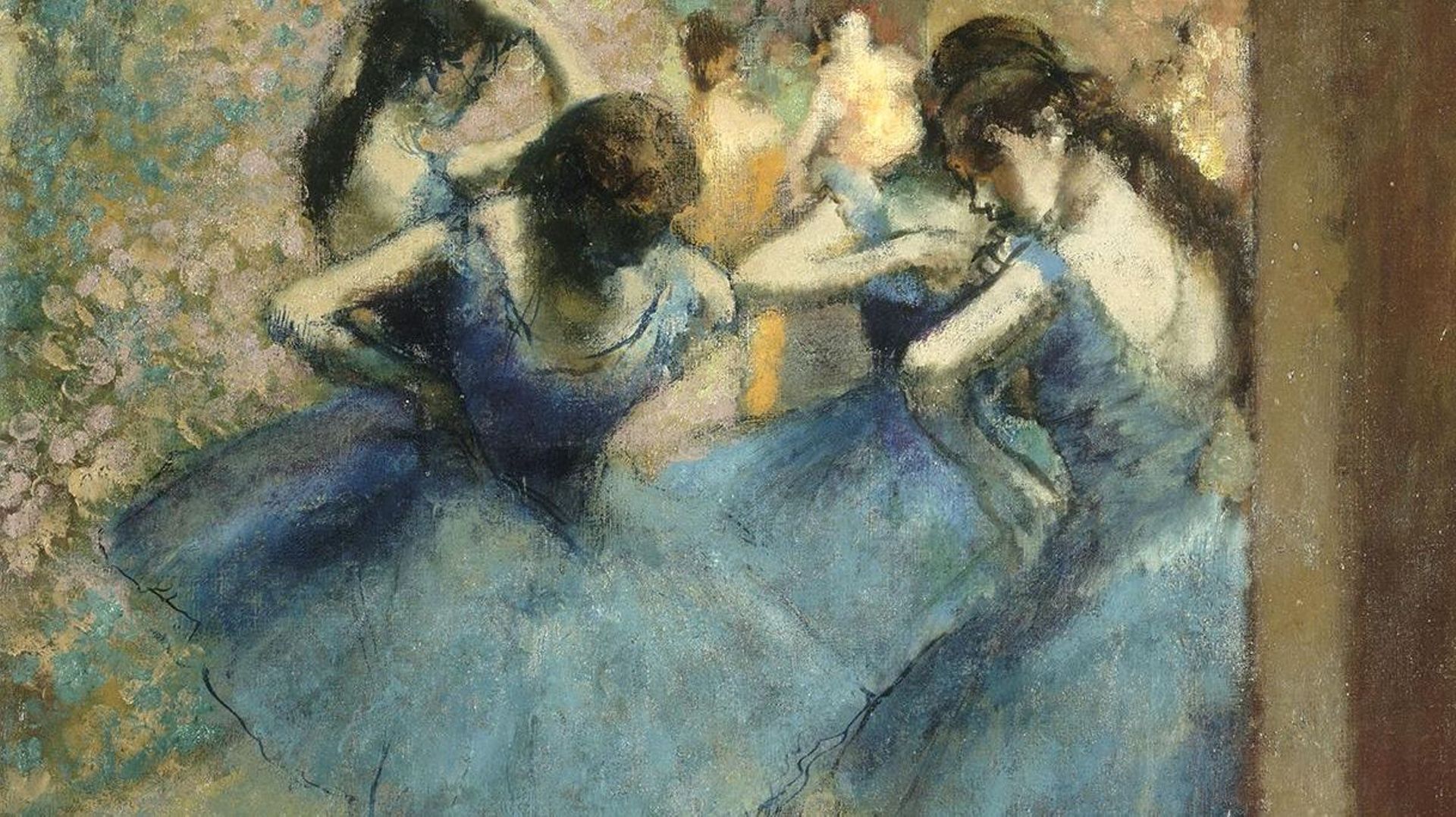Edgar Degas, "Danseuses bleues" 