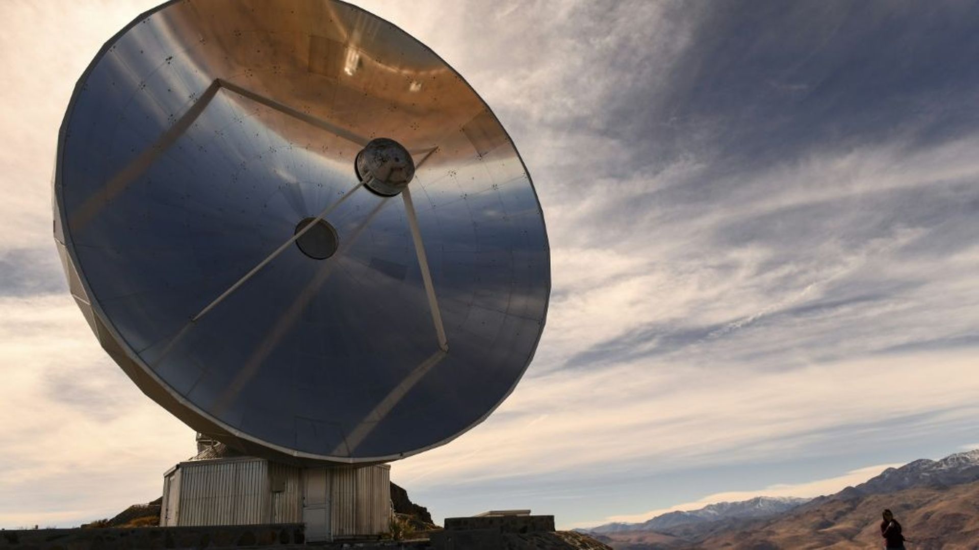 Un télescope l'Observatoire européen austral (ESO), dans le désert chilien de l'Atacama, en juin 2019 