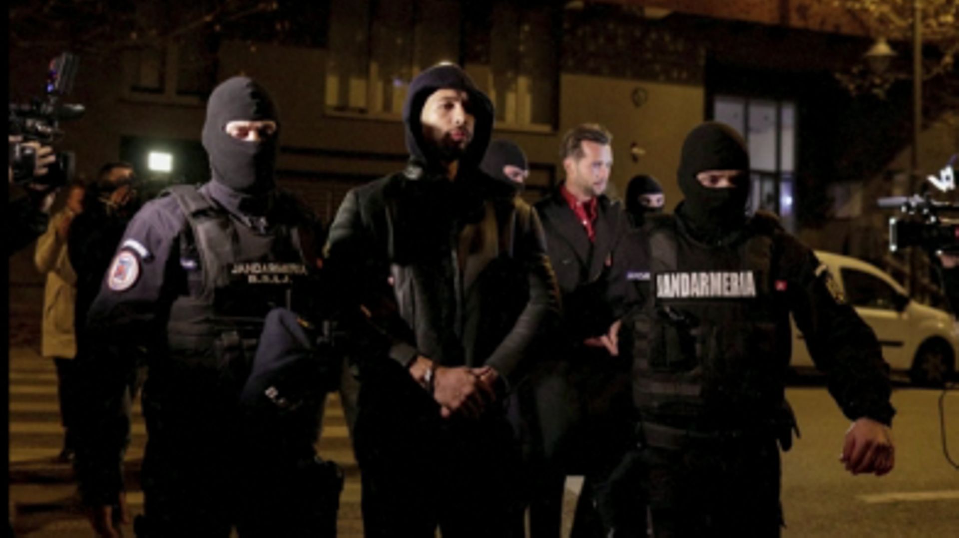 L’arrestation d’Andrew Tate à Bucarest