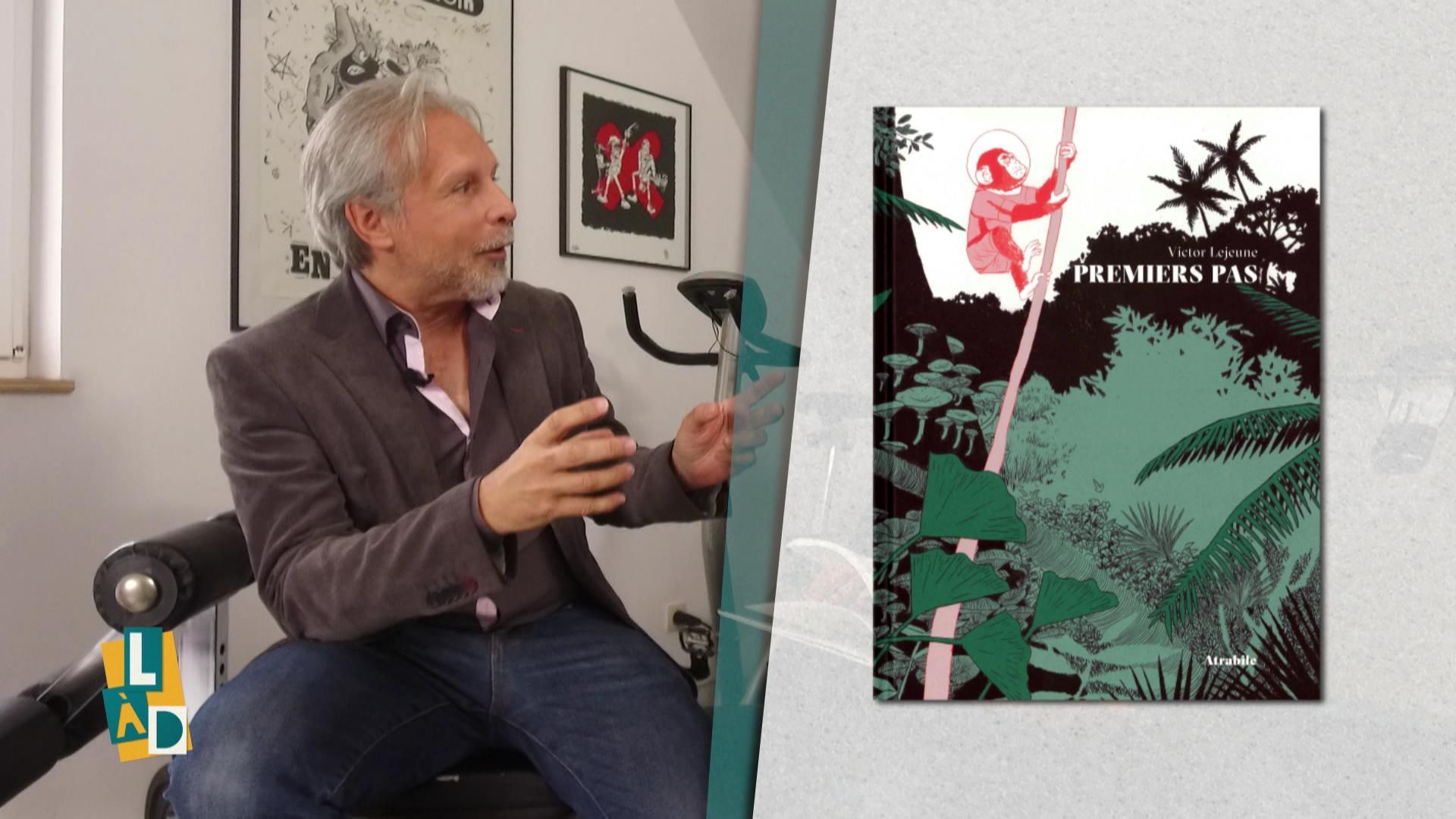 Thierry Bellefroid présente la BD "Premiers pas"