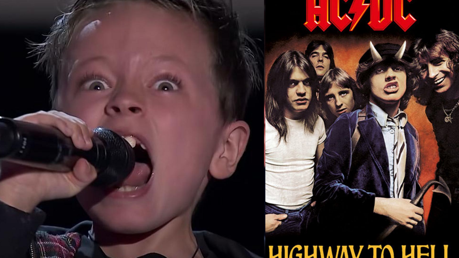 AC/DC : un petit garçon de sept ans impressionnant sur cette reprise de “Highway to hell”