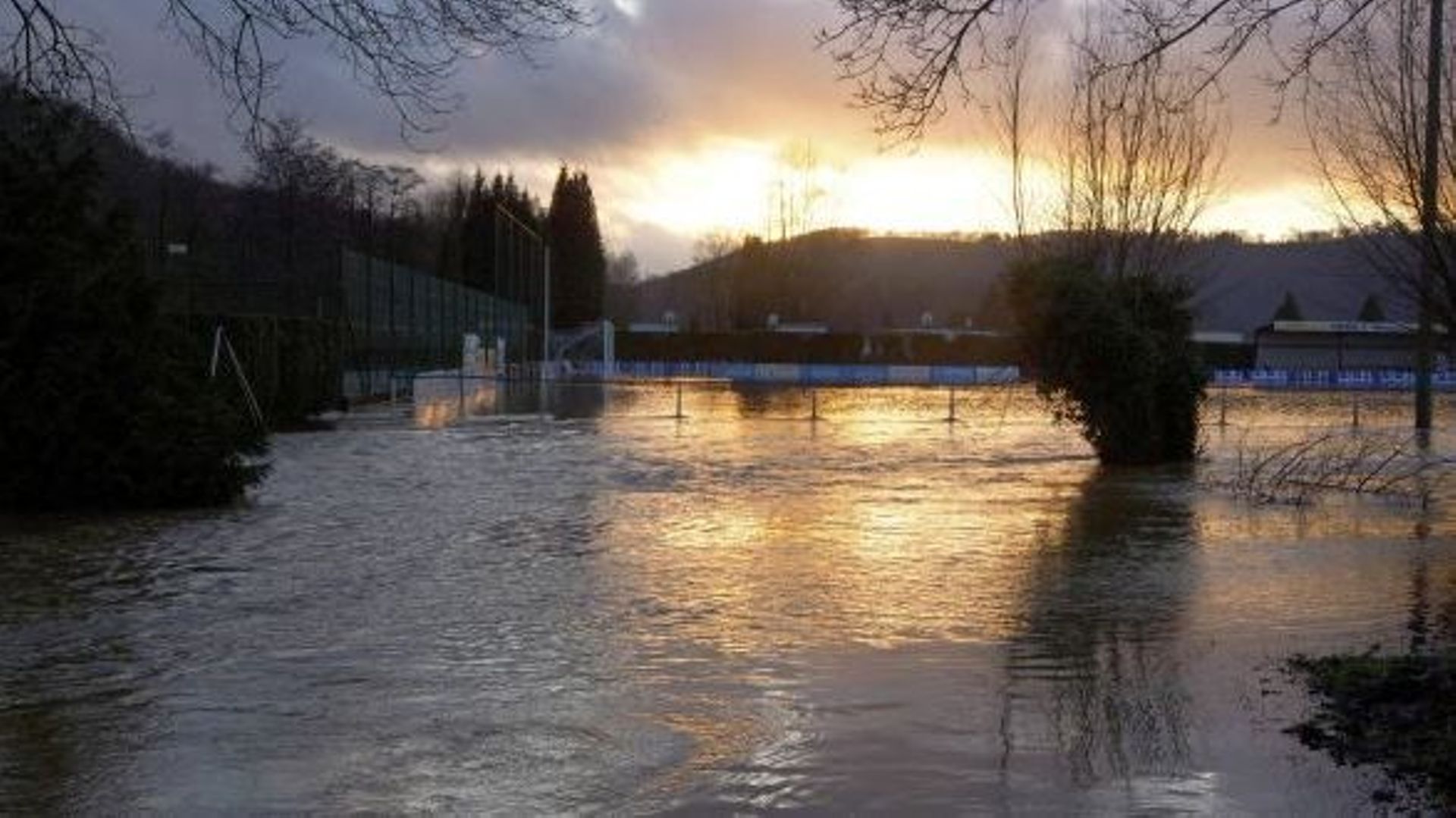 Illustration: inondations en Wallonie