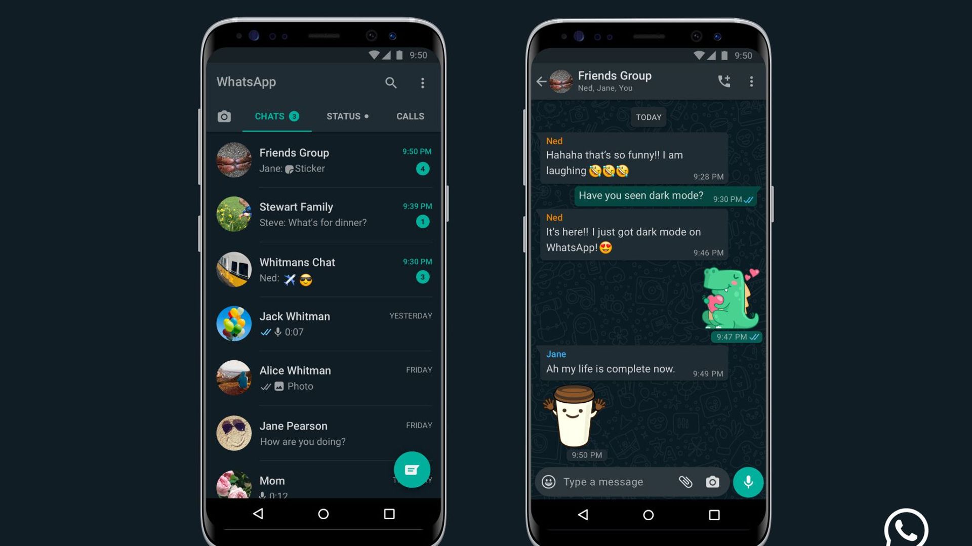 WhatsApp : Comment activer le mode sombre sur iOS et Android
