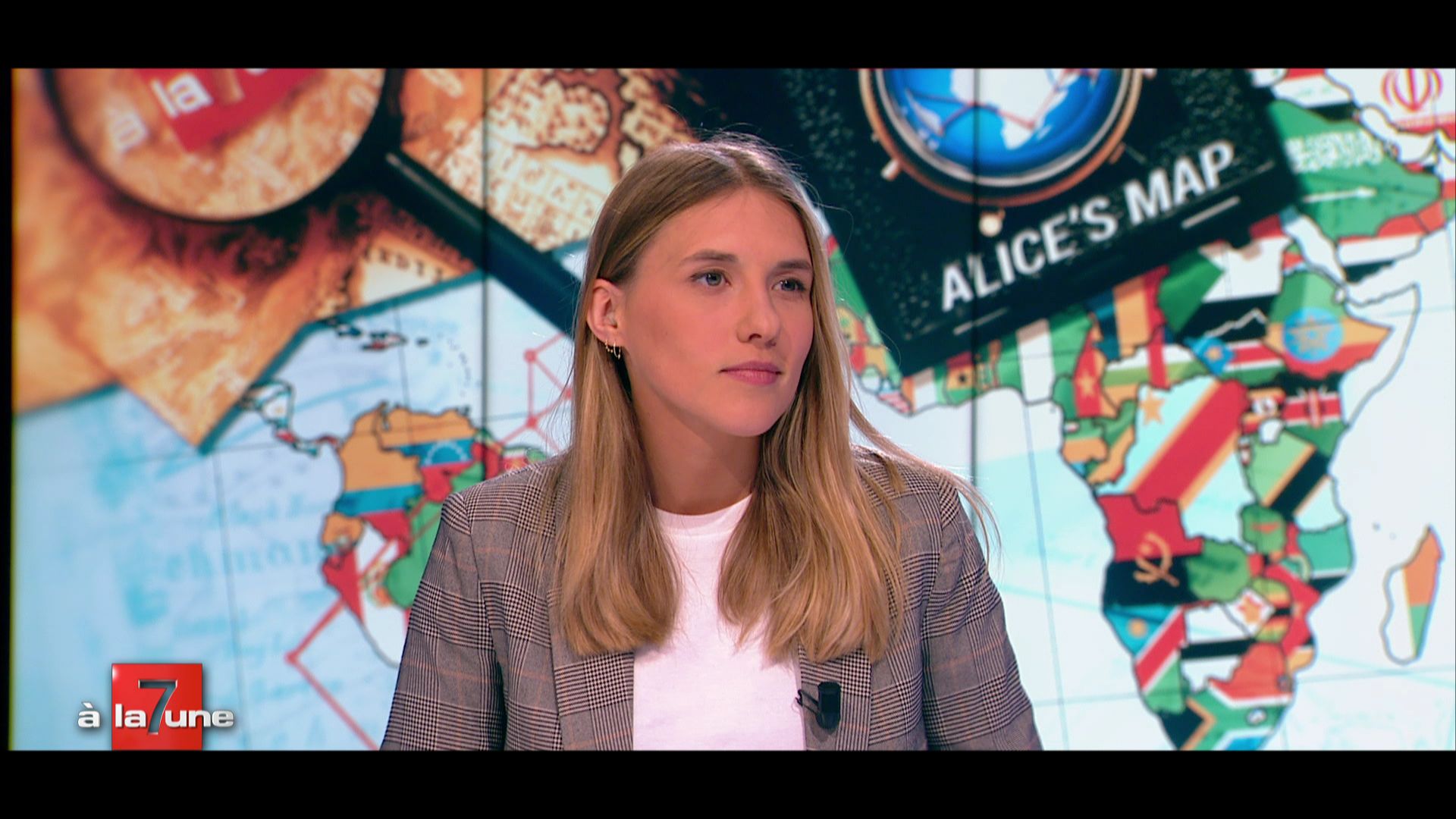 Des inventions anticatastrophes Alice's Map dans 7 à la Une RTBF Actus