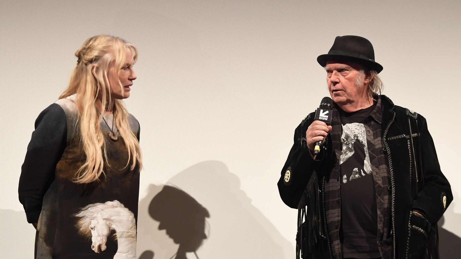 Daryl Hannah et Neil Young