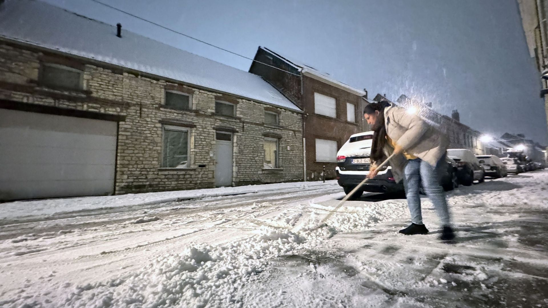 Neige en Belgique les plus belles images de ce mercredi, entre