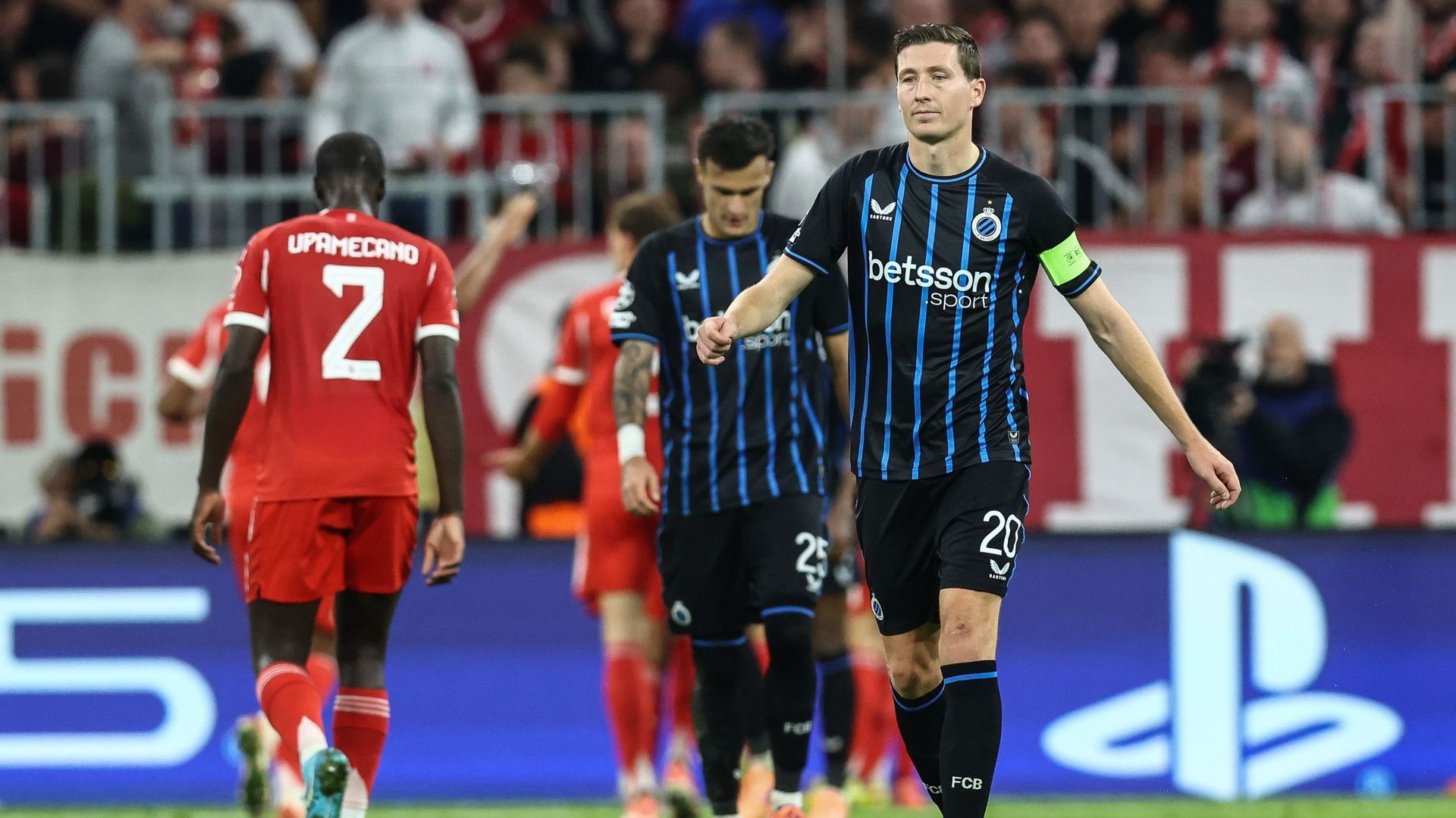 Bayern Munich – FC Bruges : "sur les côtés, les brugeois étaient trop souvent en un contre un"