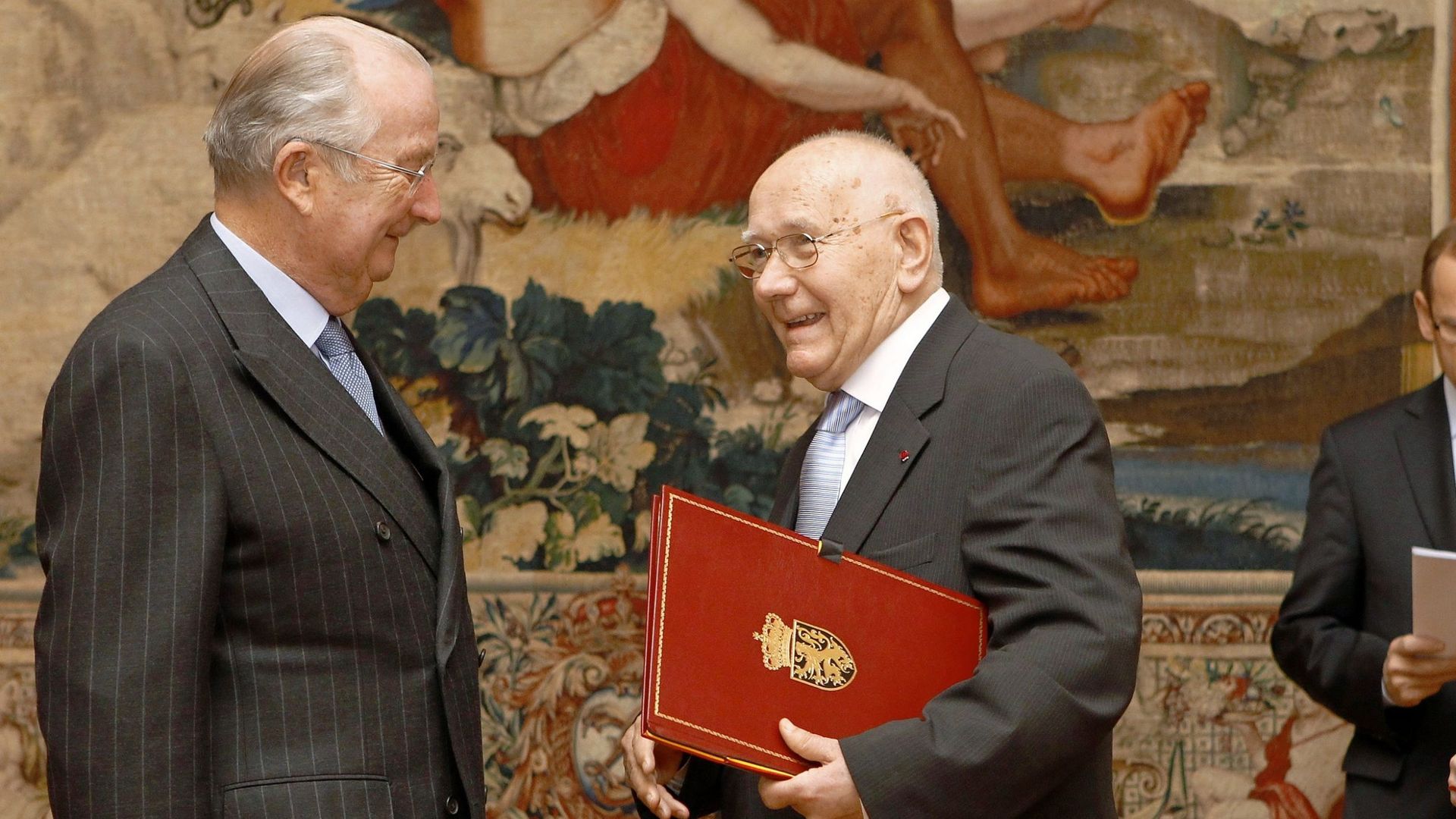Etienne Cerexhe a reçu le titre de baron du roi Albert II en 2009