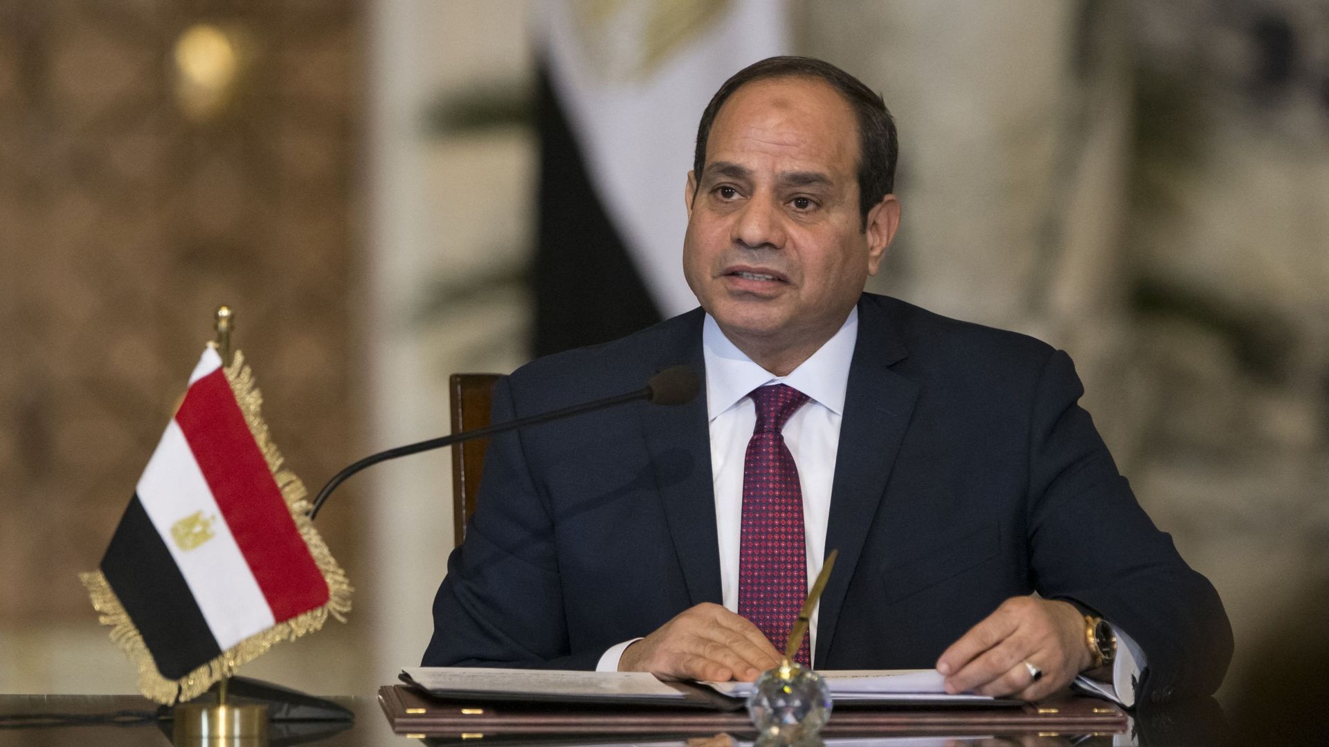 Le président égyptien Abdel Fattah al-Sissi est convié mercredi au Palais pour une audience avec le Roi.