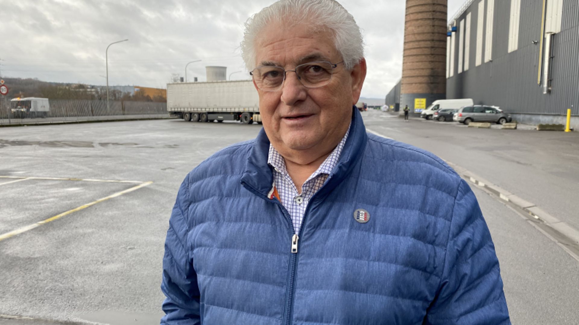 Mario Franchi est transporteur depuis 1976.