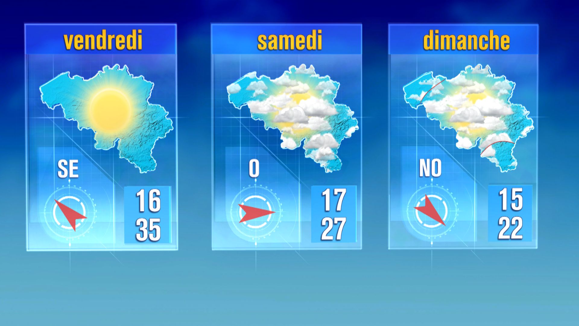 Coup de chaud vendredi