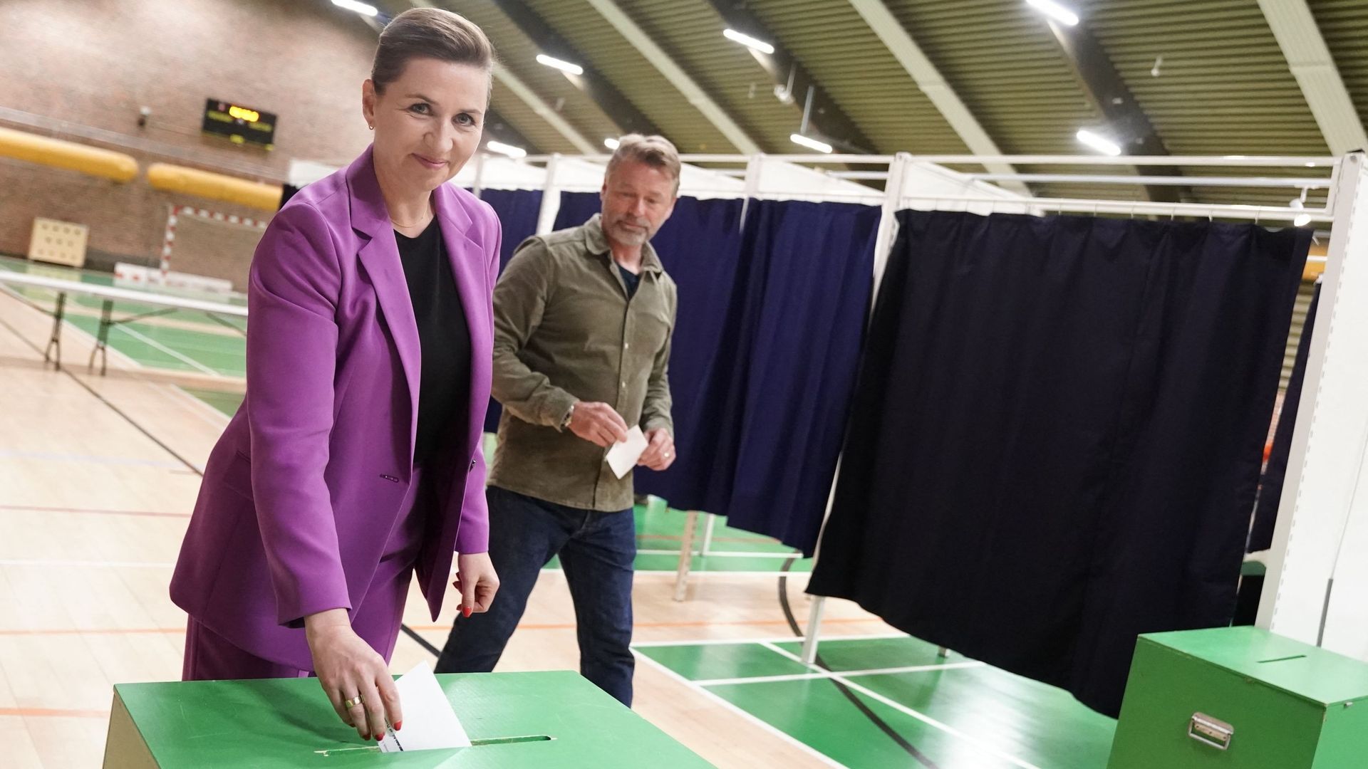 La Première ministre danoise Mette Frederiksen a fait campagne pour le "oui" au référendum sur la participation du pays à la Politique européenne de sécurité et de défense.