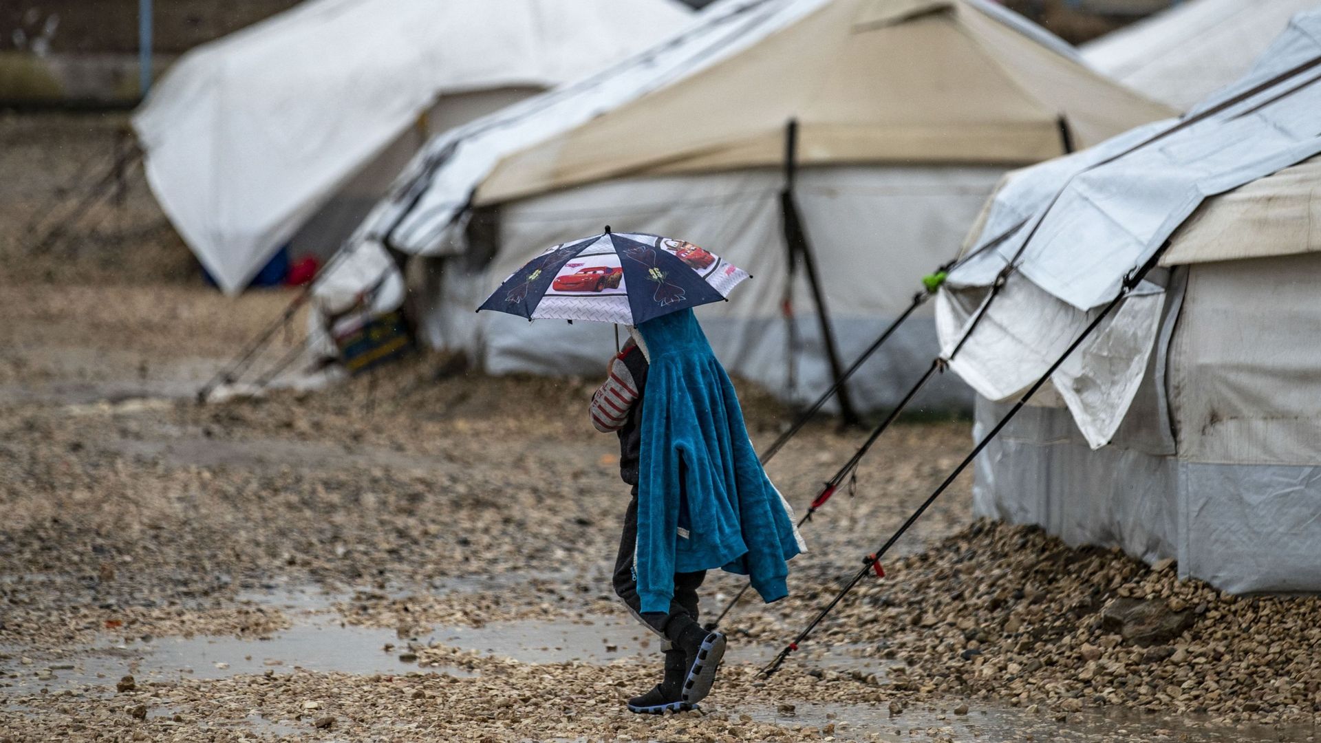 A la suite des défaites du groupe terroriste Etat islamique en Syrie, les combattants hommes ont été emprisonnés alors que leurs femmes et leurs enfants ont été enfermés dans des camps.