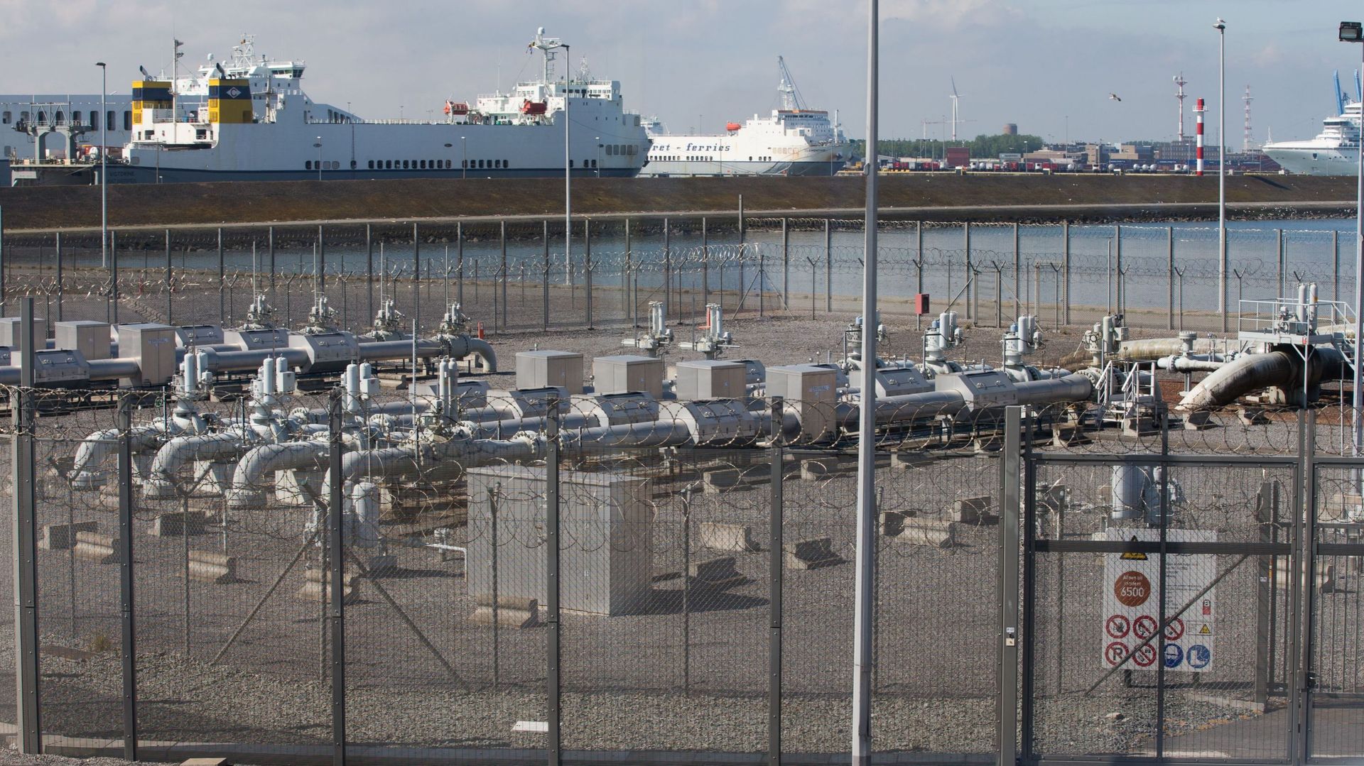 Le terminal gazier de Zeebruges
