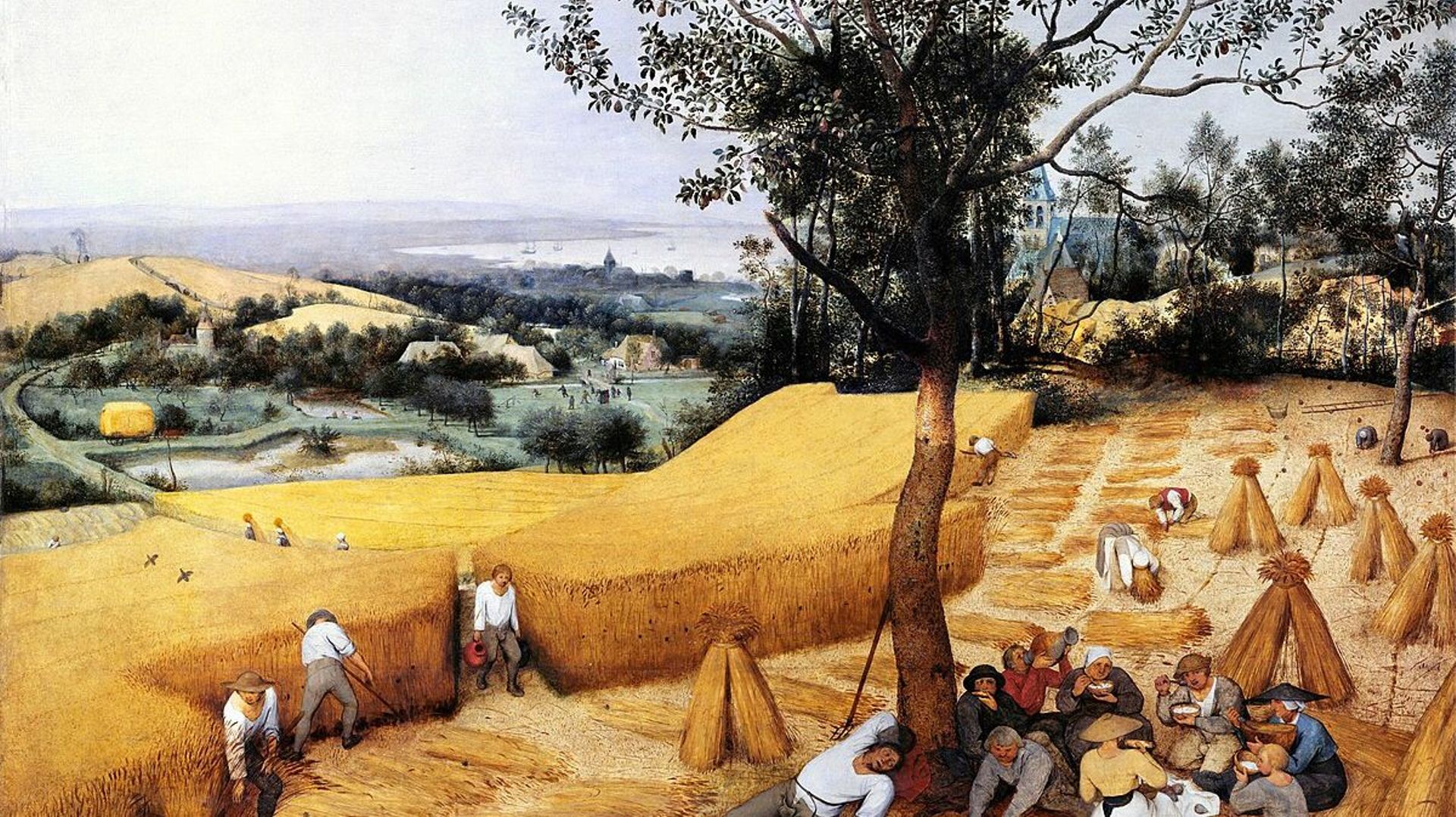 La Moisson (Pieter Brueghel l’Ancien), 1655.