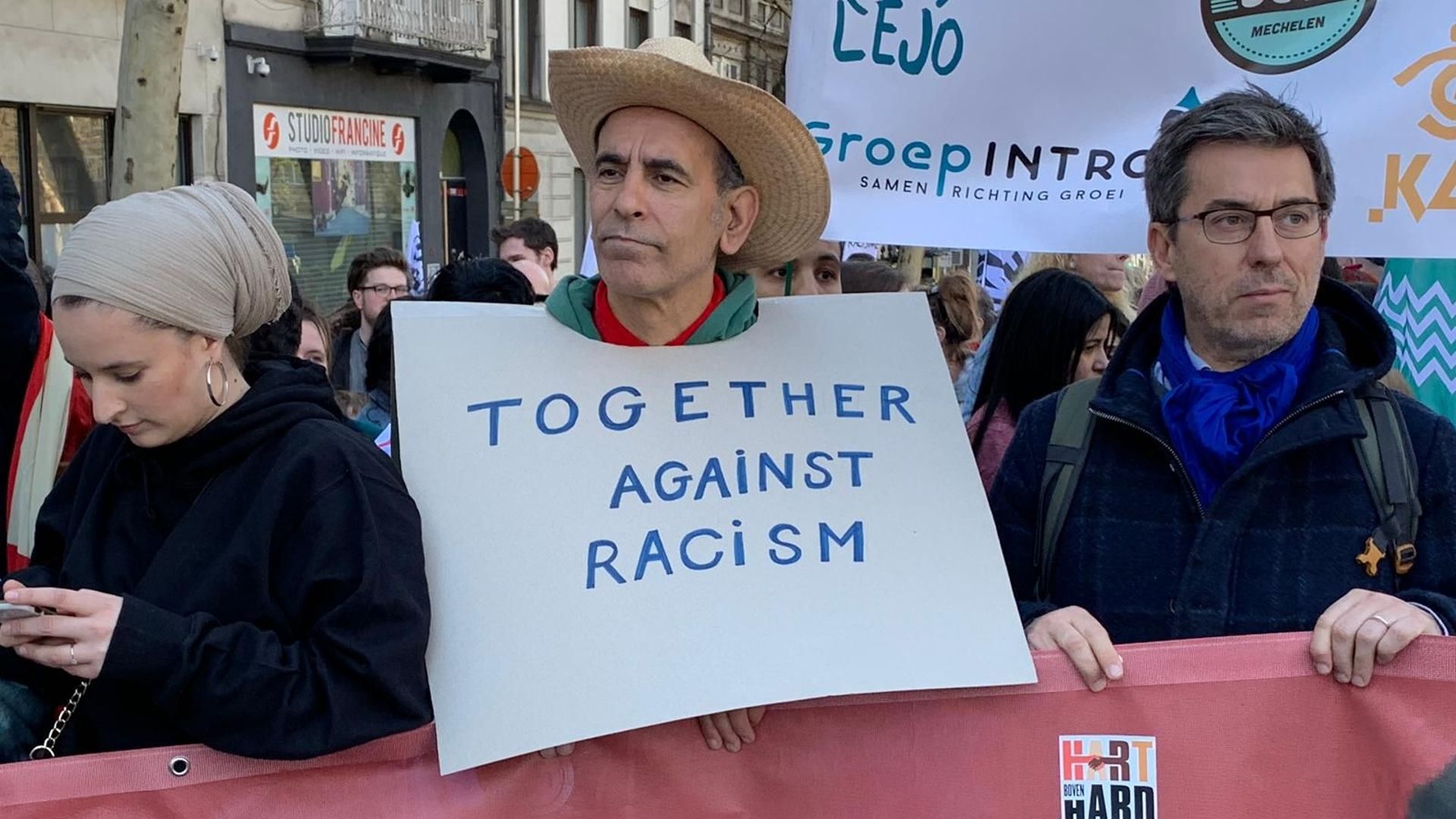 Ensemble contre le racisme.