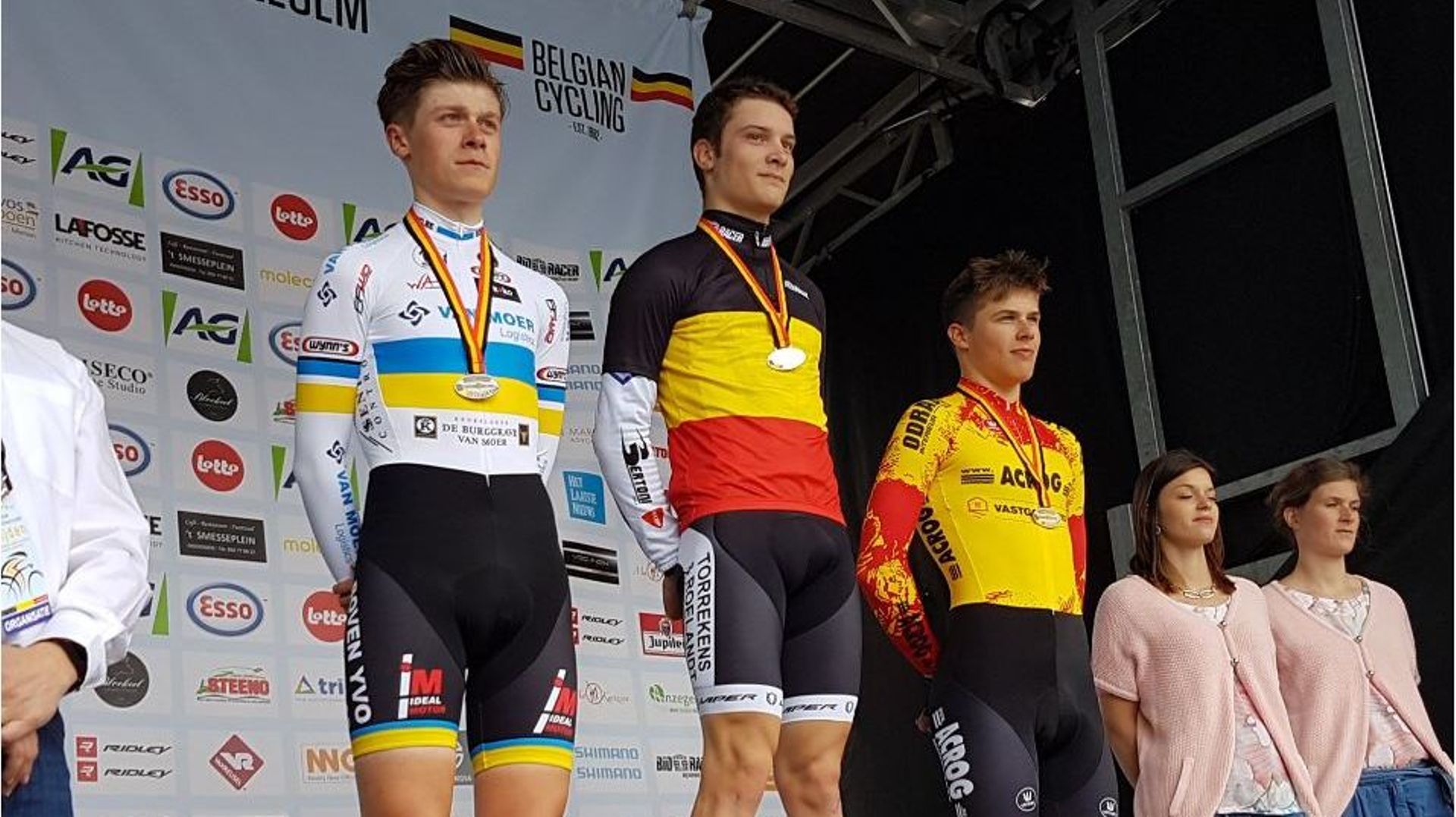 Sébastien Grignard champion de Belgique juniors de contrelamontre