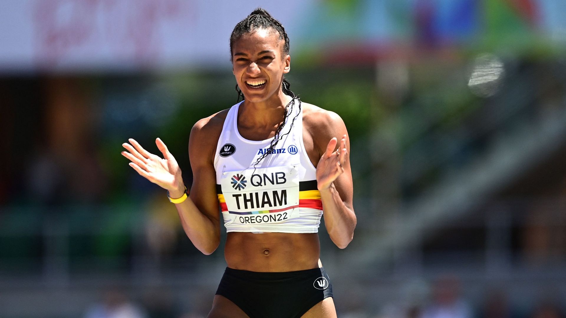 Nafi Thiam égale le record des championnats du monde à la hauteur de l