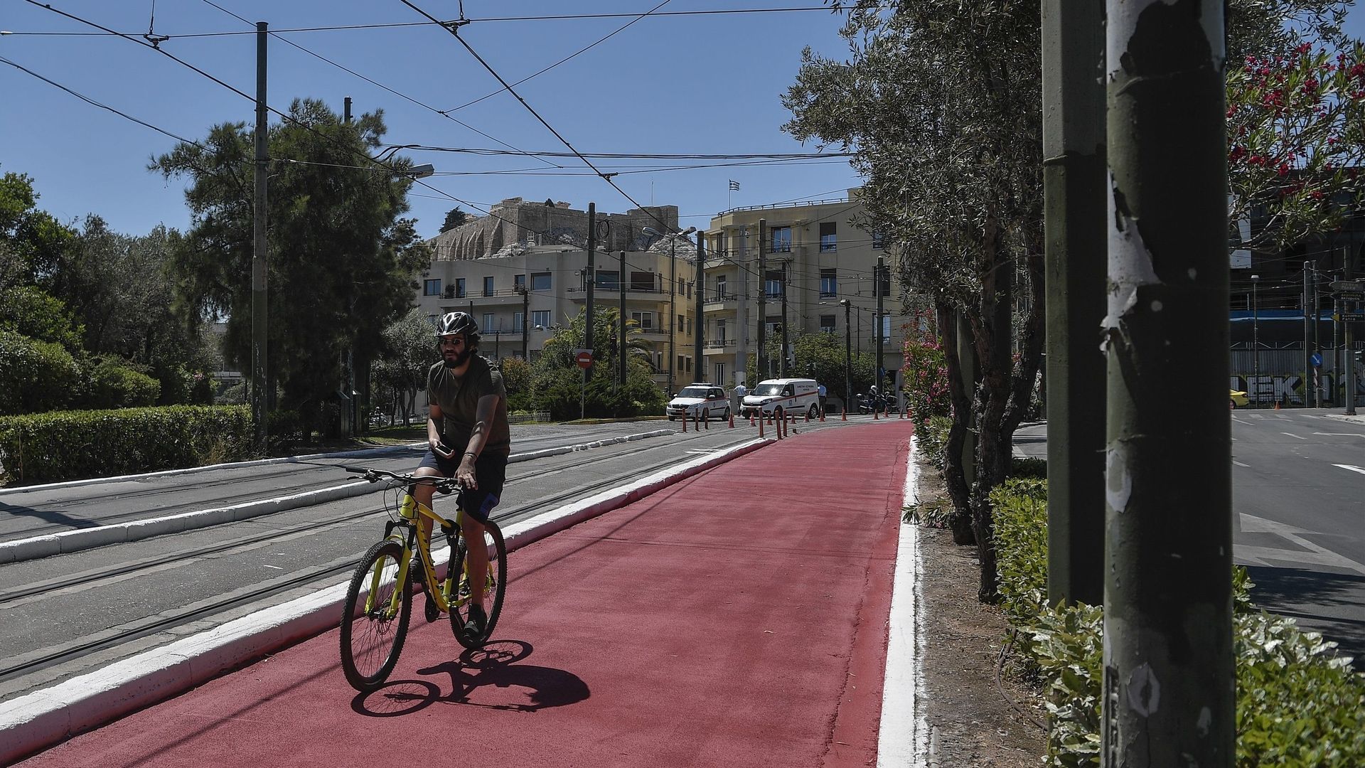 La mairie d'Athènes a lancé un projet pilote de "Grande promenade" de sept kilomètres de long.