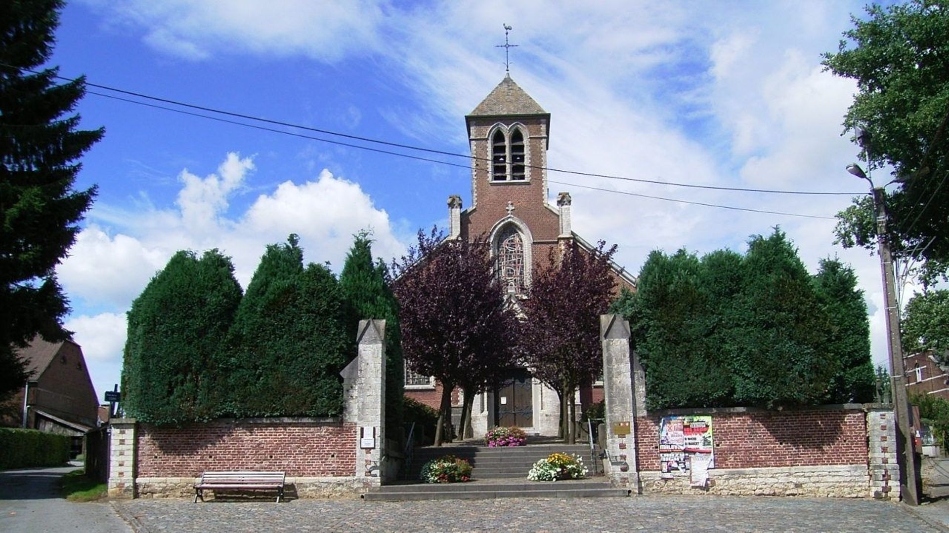 L’église Saint-Ulric.