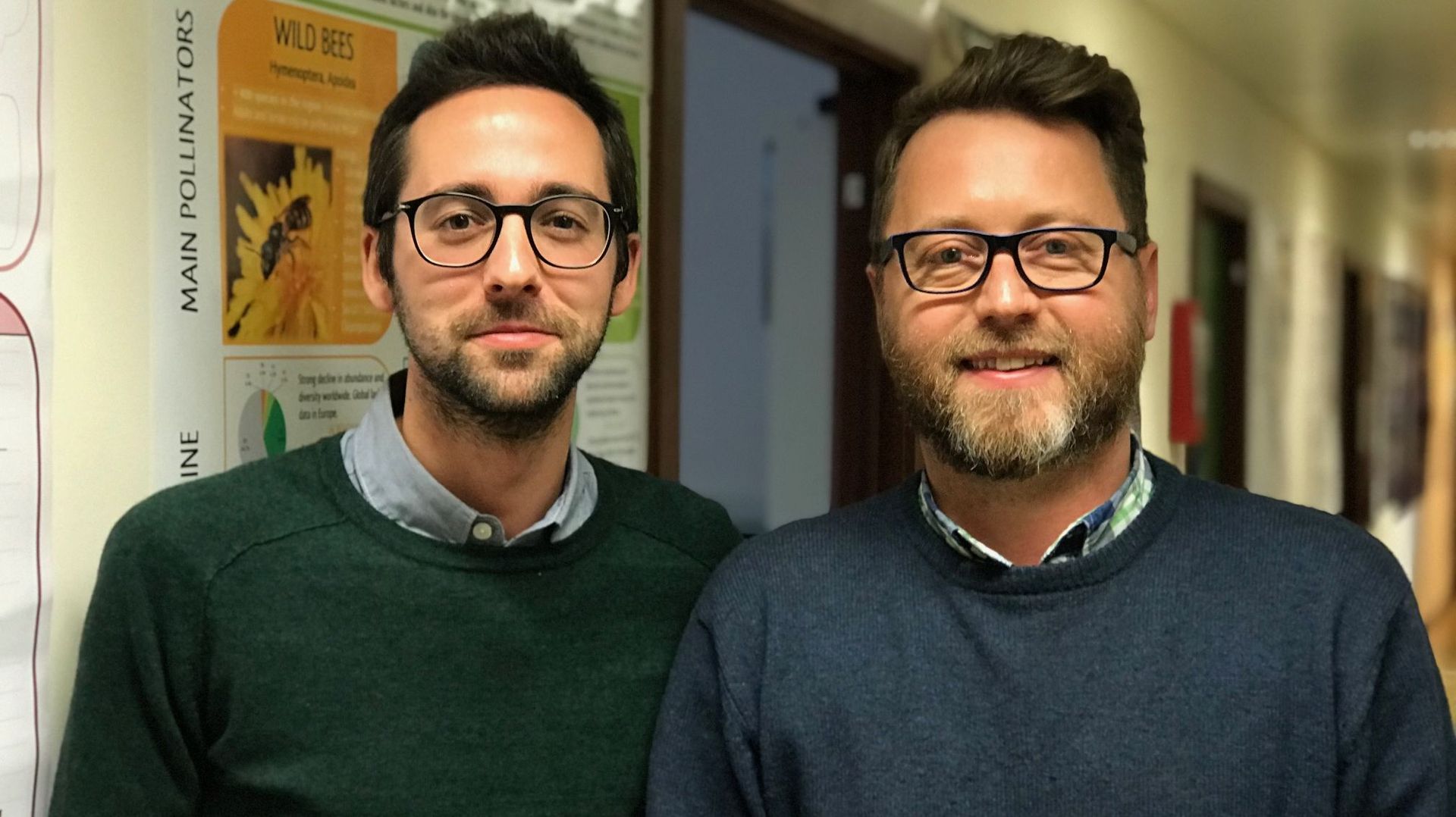 Maxime Drossart et Denis Michez