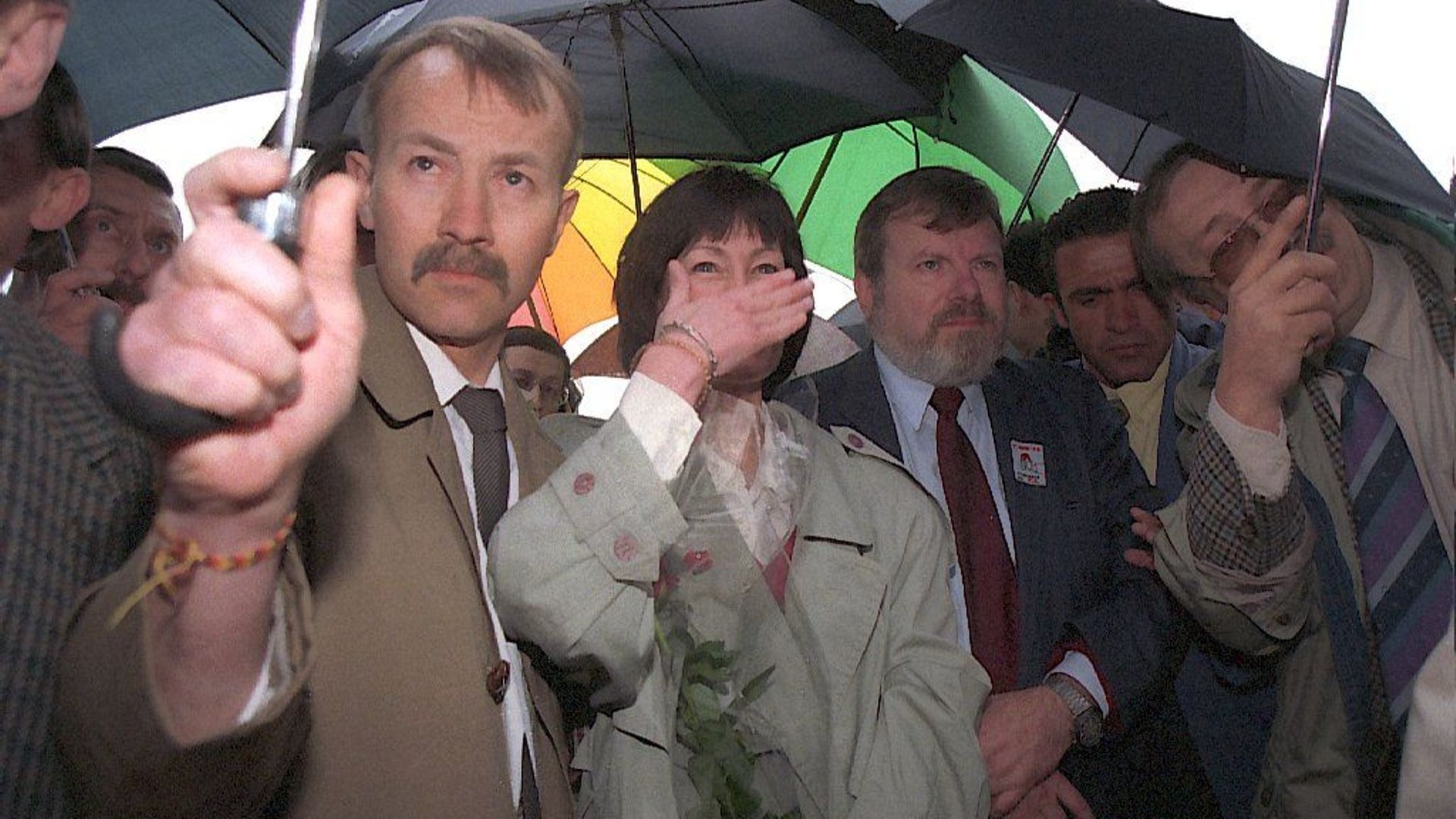 Le premier mai 1996 à Liège. Une pluie d’œufs pourris…
