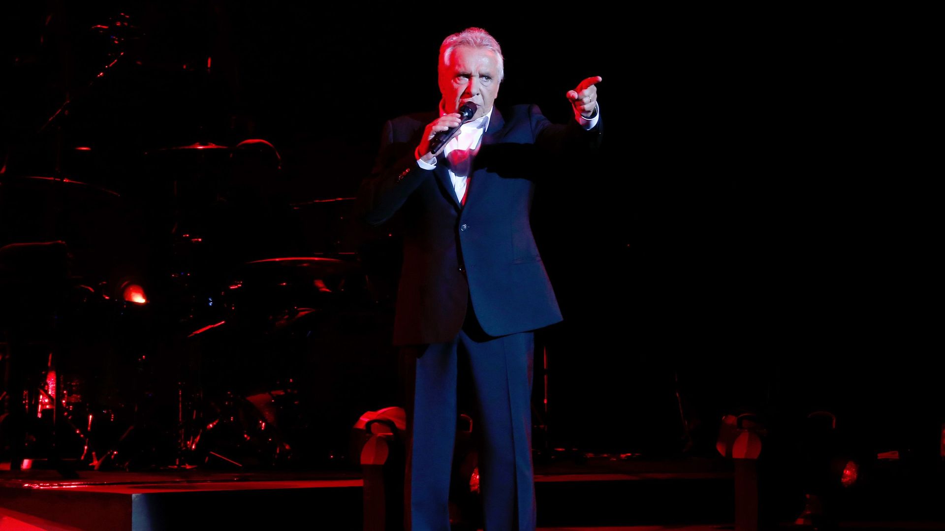 Michel Sardou In Concert At L&#39;Olympia