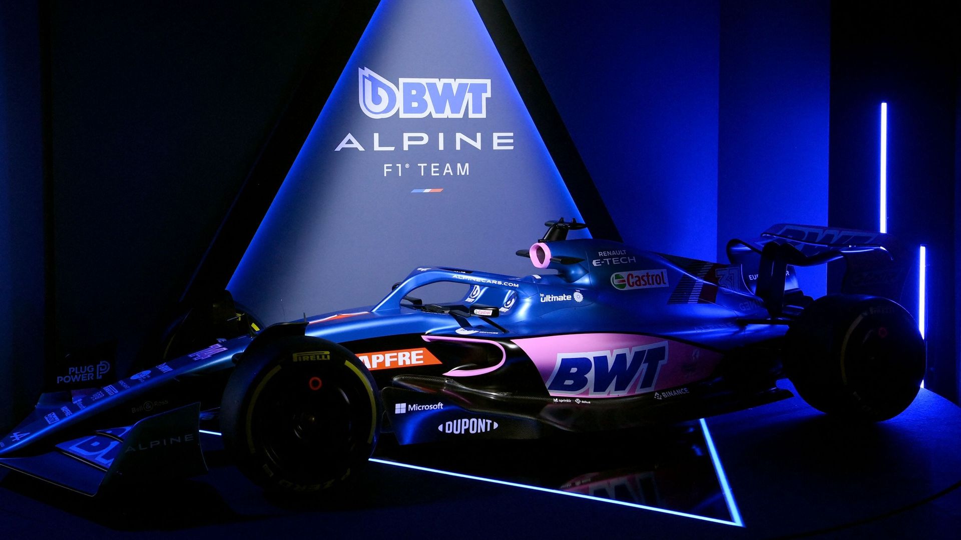 Alpine a dévoilé sa F1 pour la saison 2022.