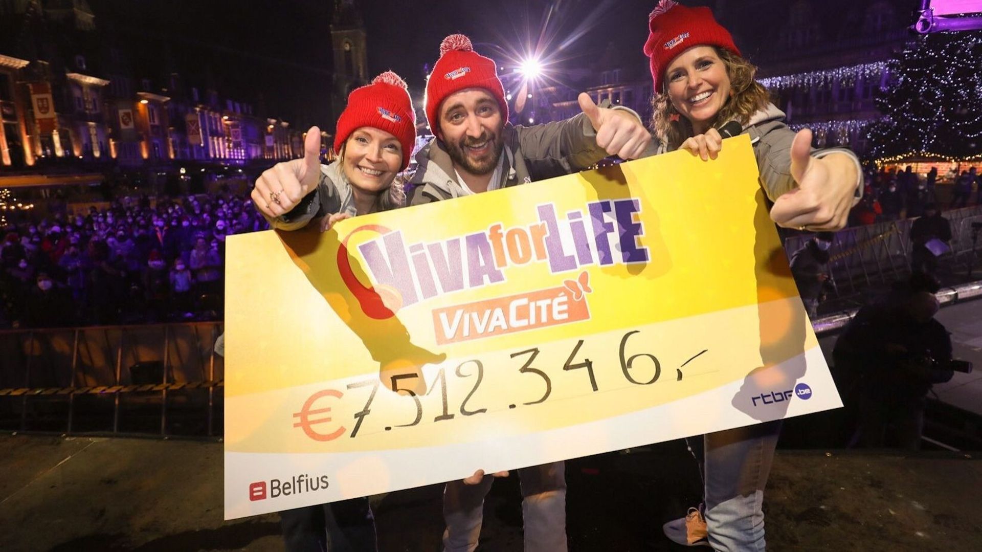 Viva for Life 2021 : un montant de 7.512.346 € récolté, merci pour votre générosité