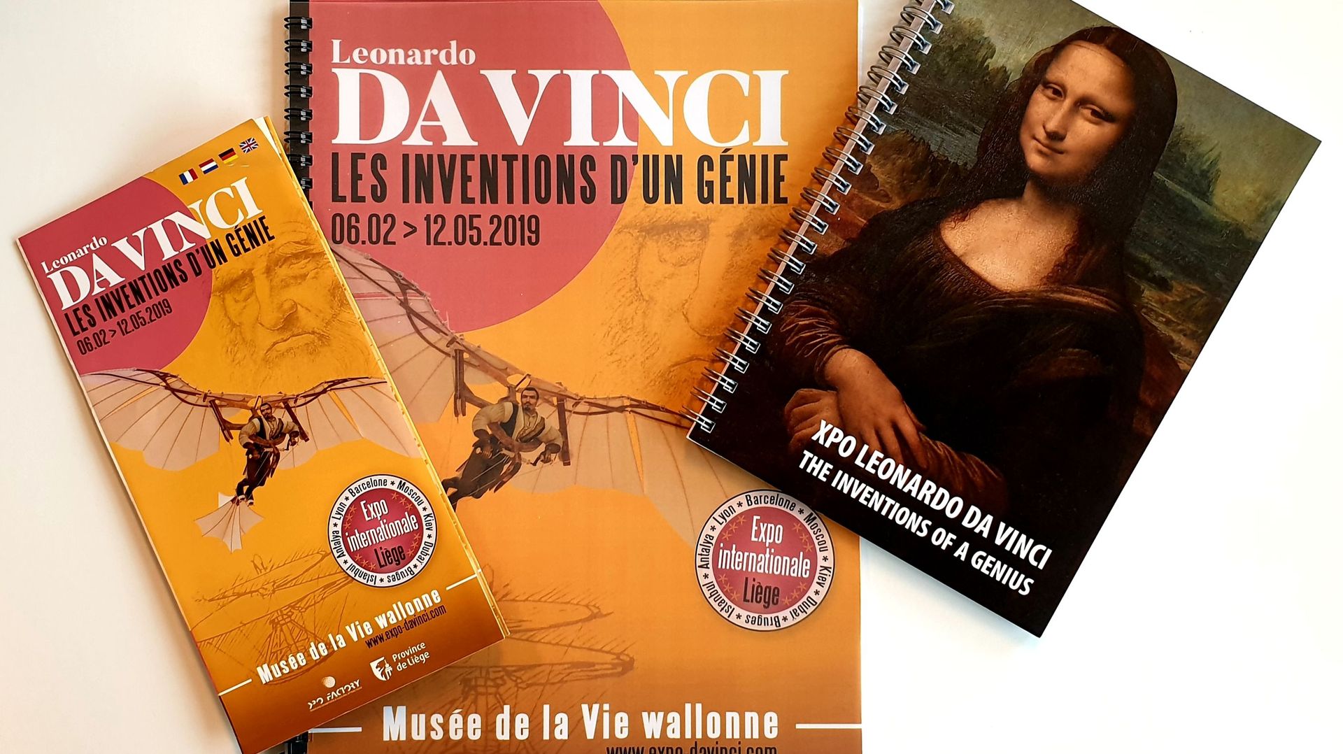 "LEONARDO DA VINCI, les inventions d'un Génie" : Une expo à ne pas manquer à Liège ! 
