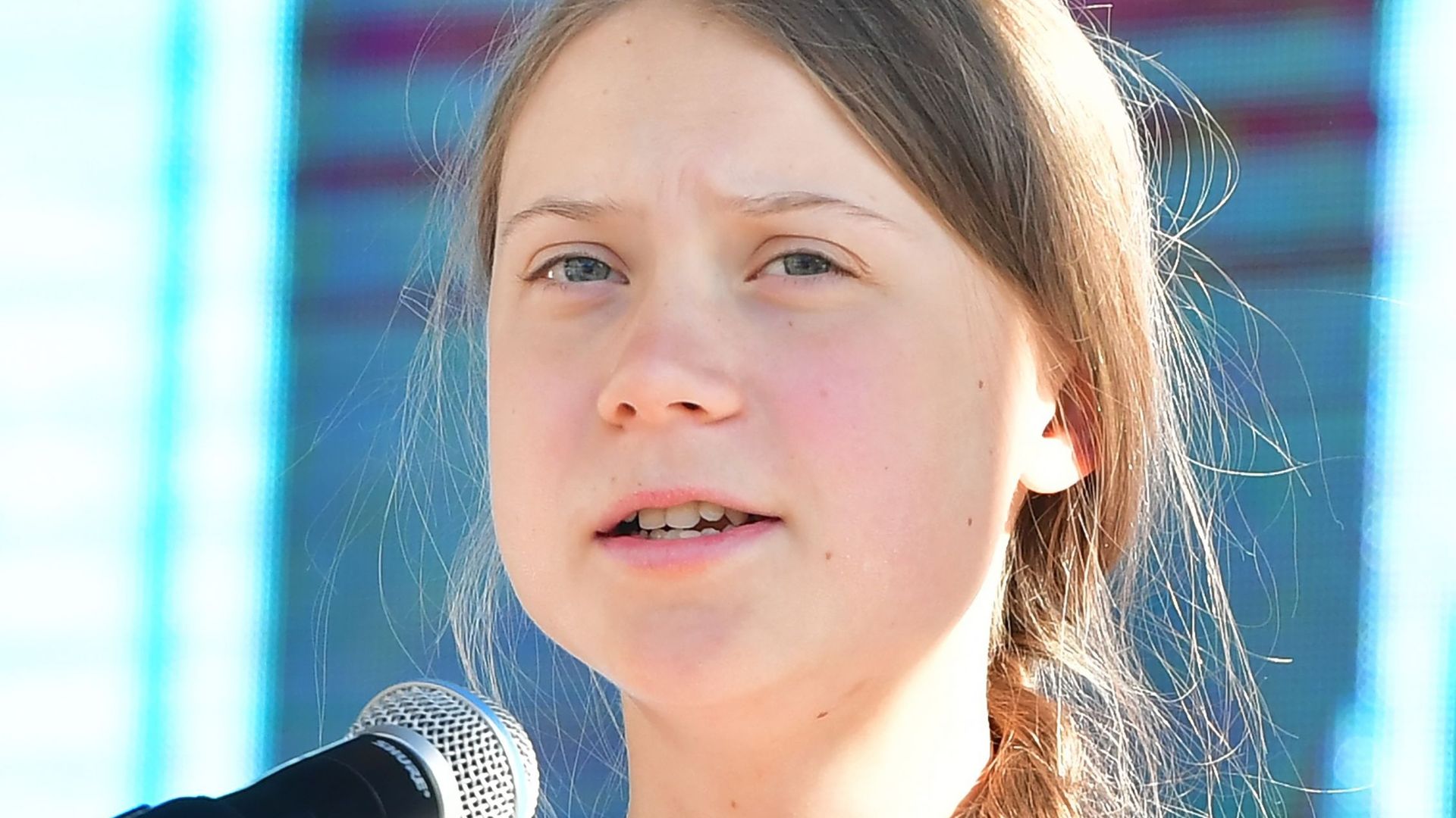 La jeune militante suédoise Greta Thunberg