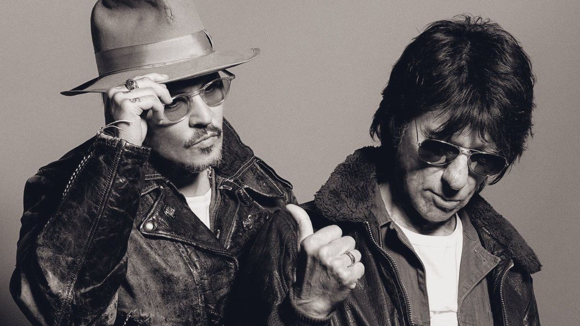 Johnny Depp et Jeff Beck