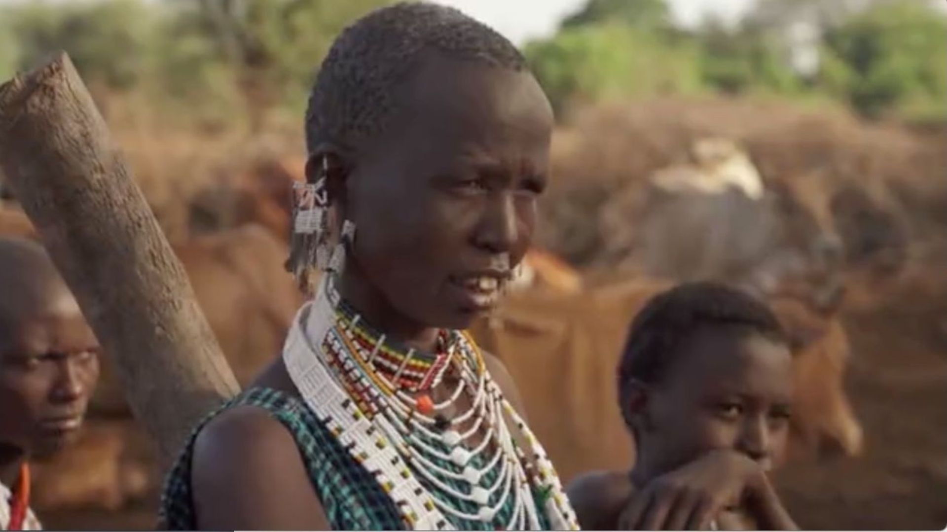 Femme d’une famille Masaï