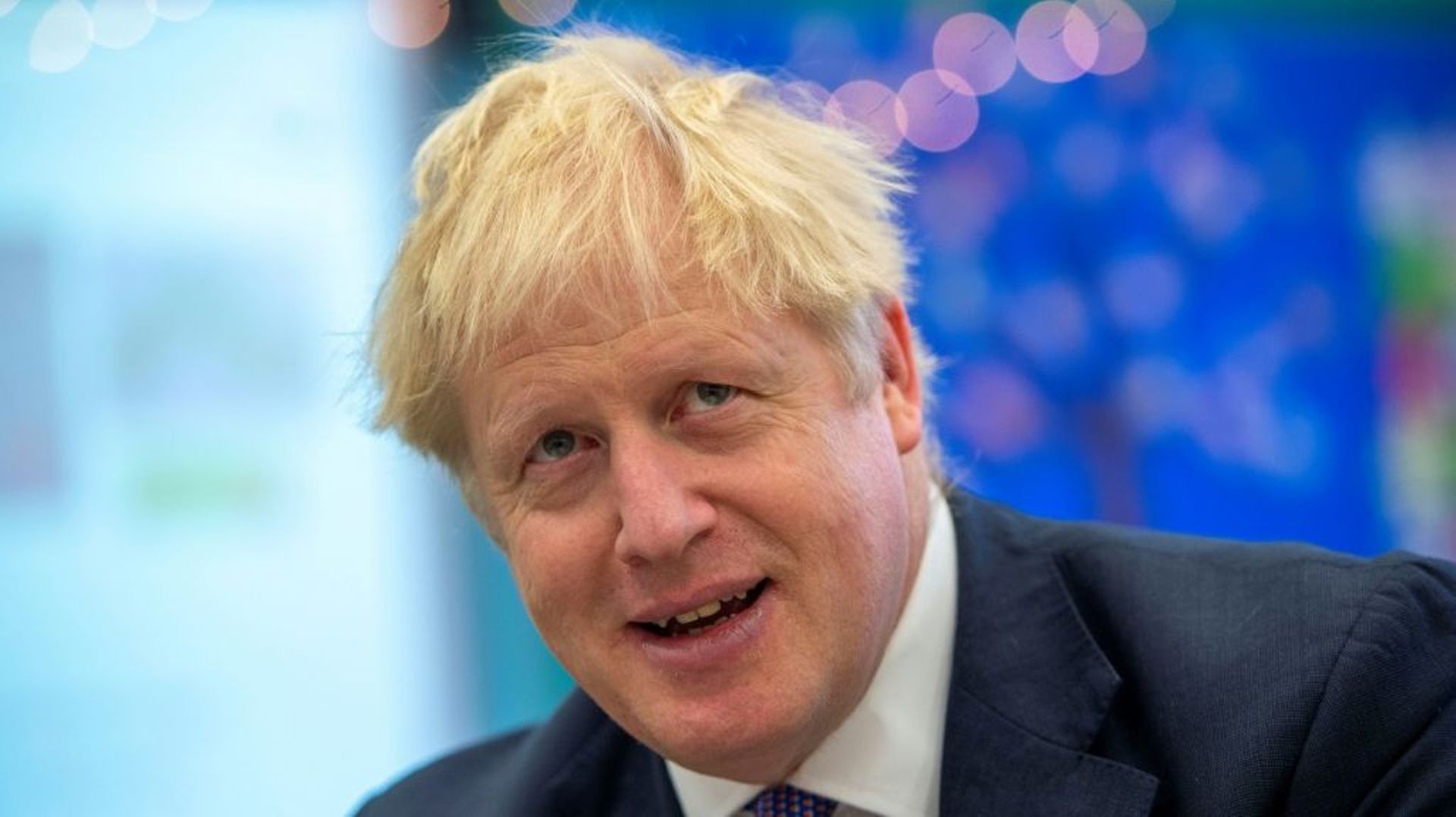 Le Premier ministre britannique Boris Johnson à Milton Keynes, dans le sud de l'Angleterre, le 25 octobre 2019