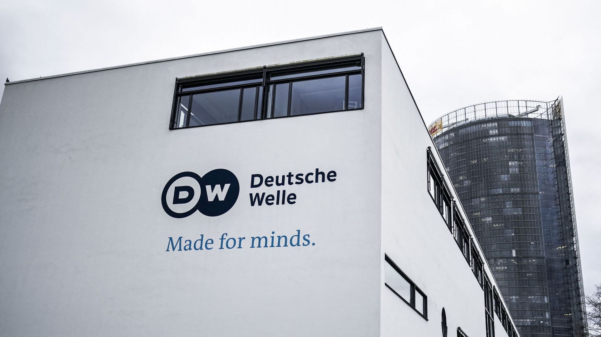 Le bâtiment de Deutsche Welle en Allemagne