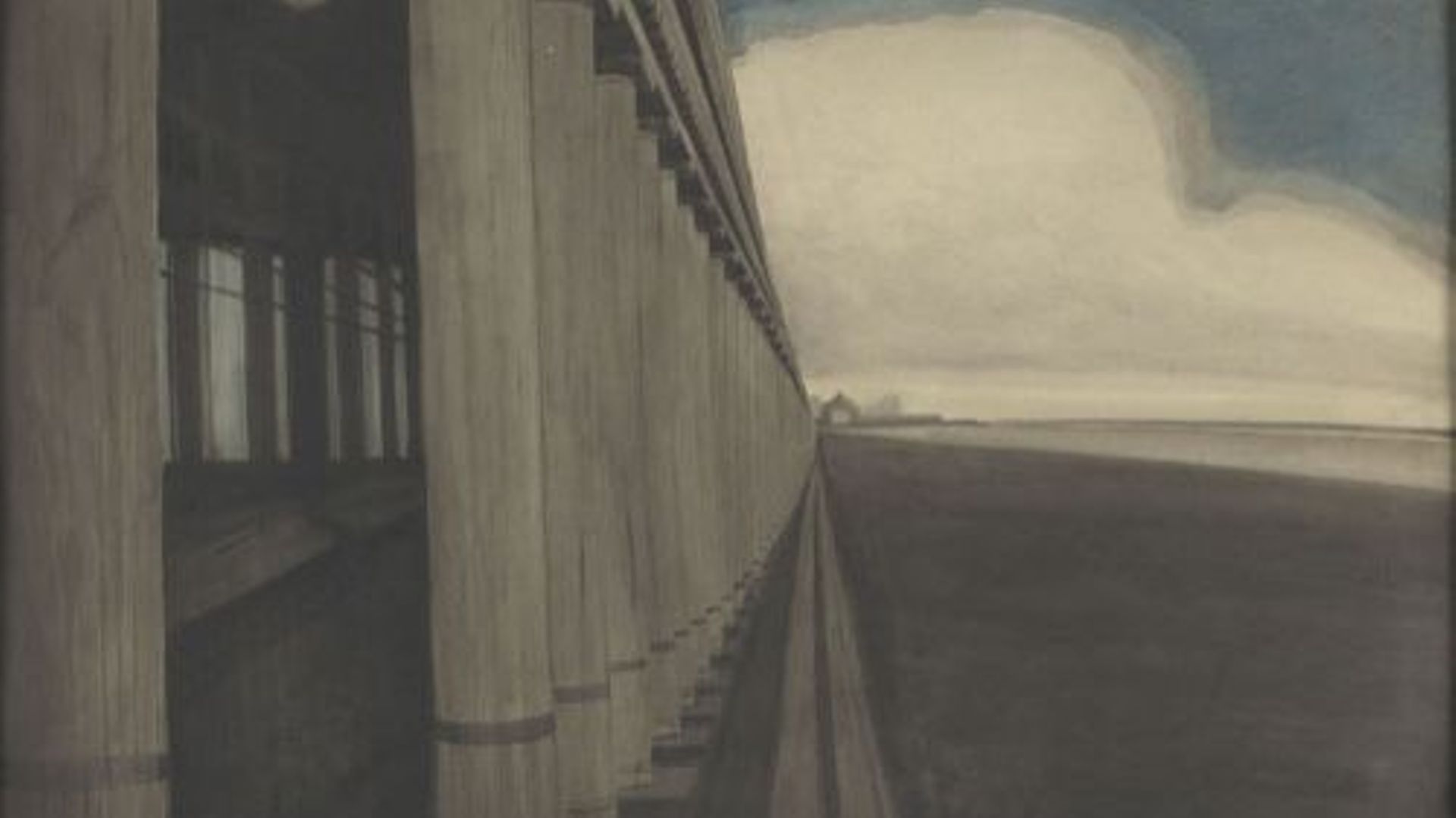 Léon Spilliaert, Galeries royales d’Ostende, Musée fin de siècle de Bruxelles