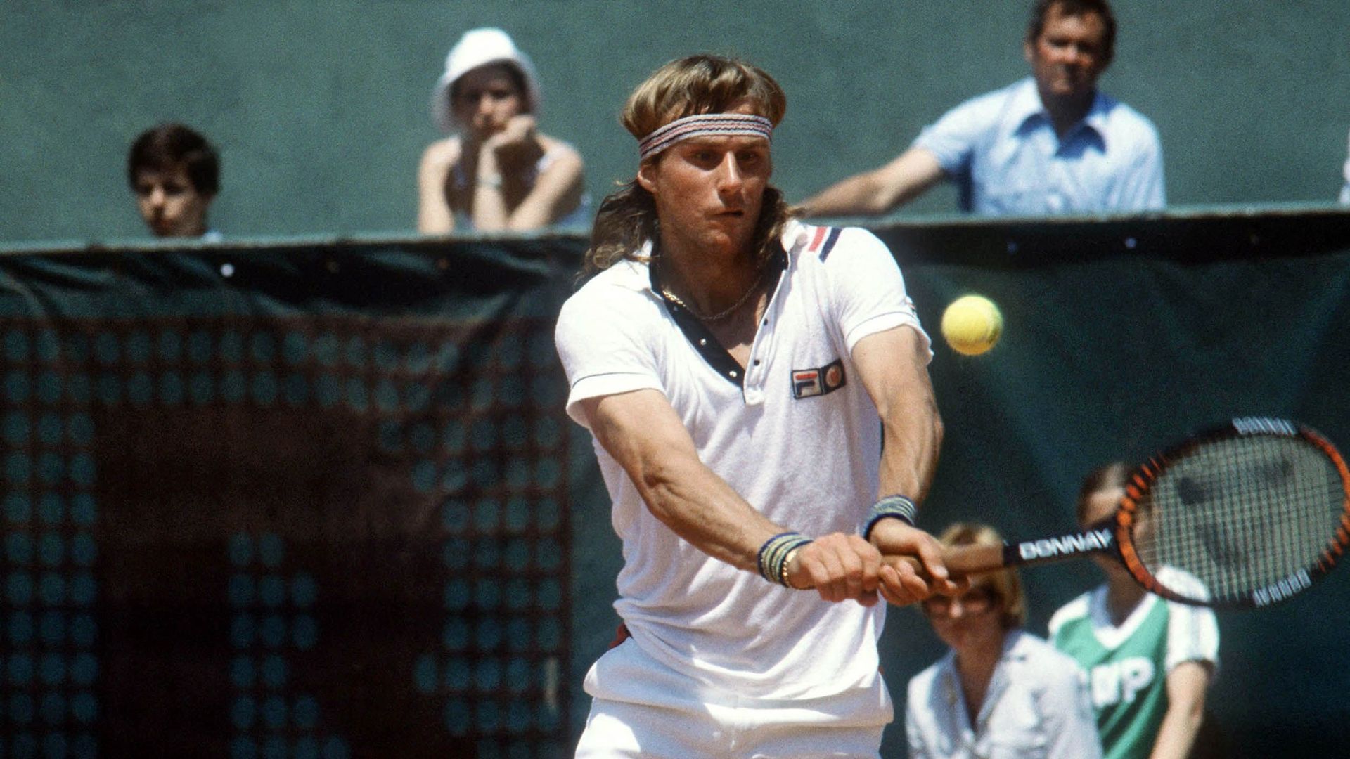 Björn Borg le 4 juin 1980 à Roland Garros.