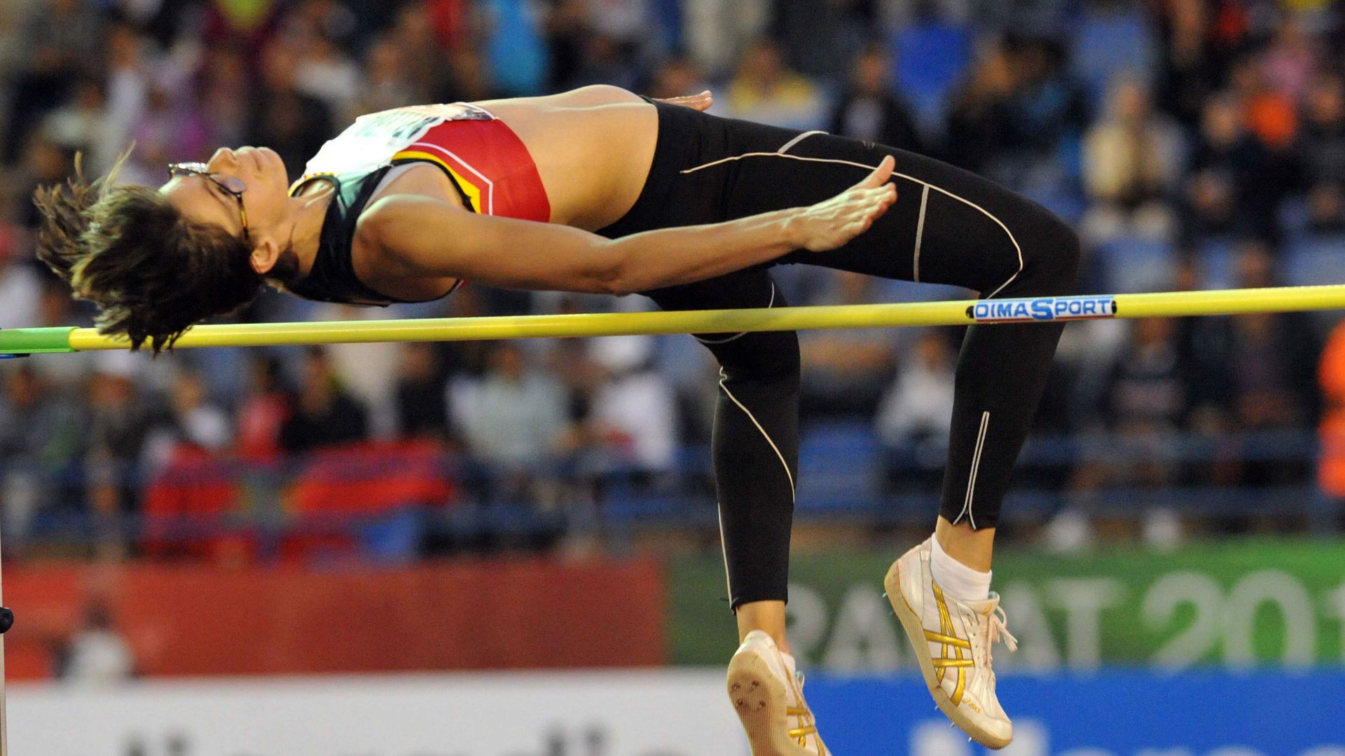 Hellebaut passe 1m97 à Crystal Palace RTBF Actus