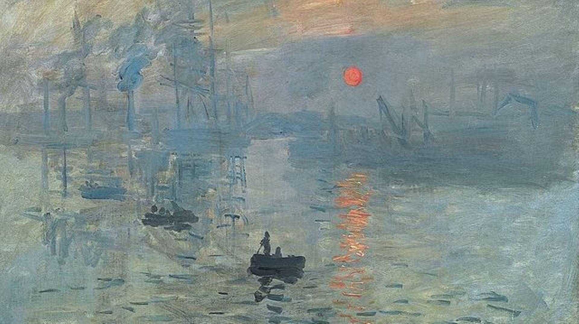 "Impression, soleil levant" de Claude Monet.