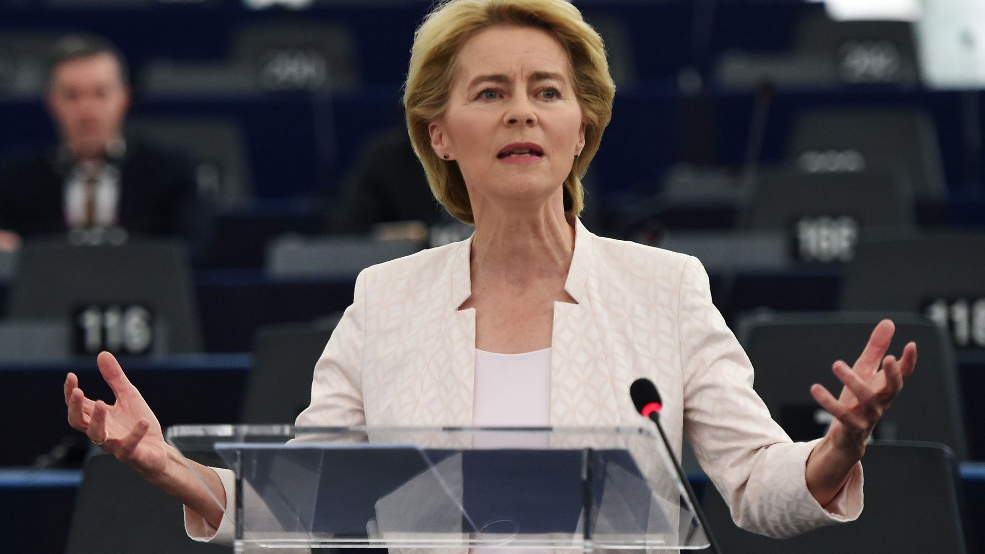 Ursula von der Leyen, présidente de la Commission européenne.