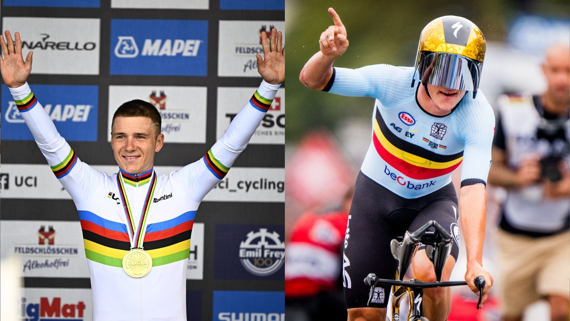 Déjà quatre titres : Remco Evenepoel sur le podium des plus grands champions du monde de l’histoire