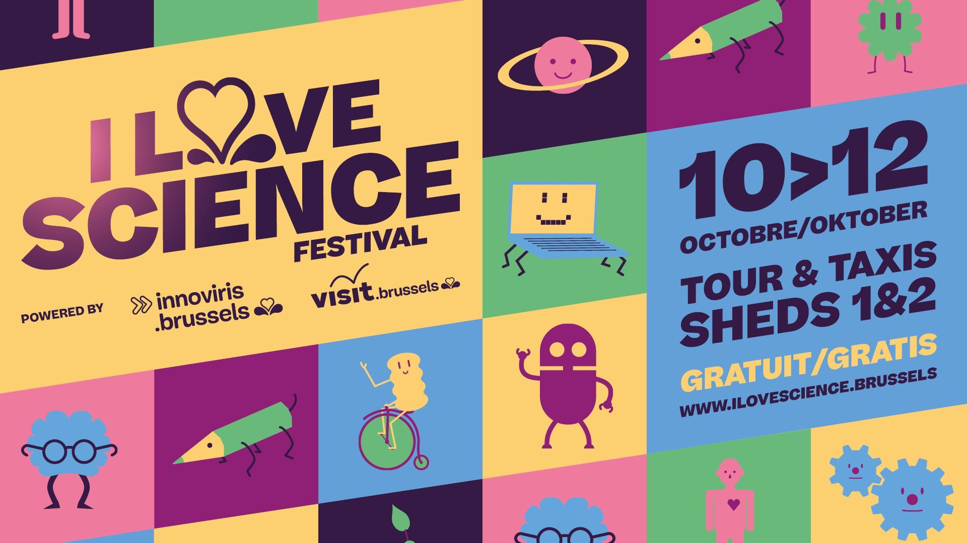 I Love Science Festival : l'événement gratuit est de retour à Bruxelles du 10 au 12 octobre 2025
