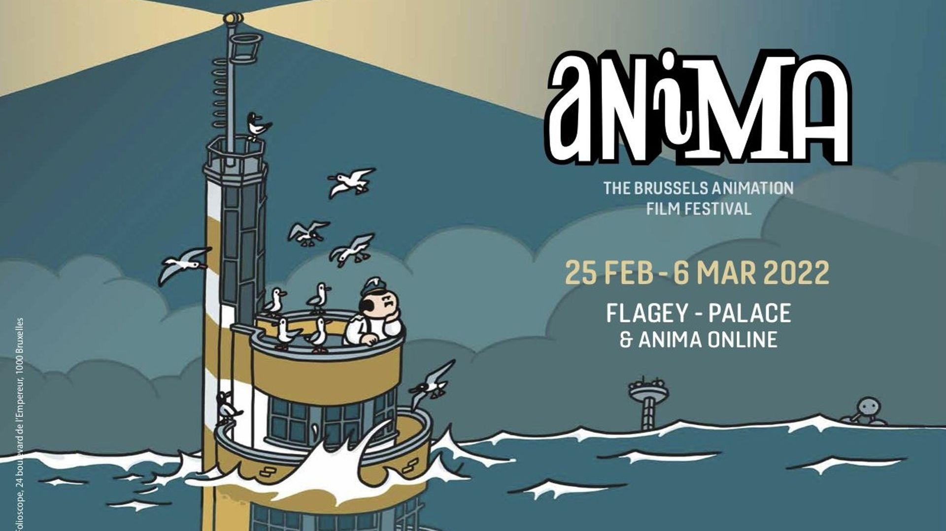Après une 40e édition entièrement en ligne en 2021, le festival du film d’animation Anima maintiendra sa plateforme virtuelle Anima Online, mais reprendra partiellement ses quartiers à Flagey à Ixelles du 25 février au 6 mars.