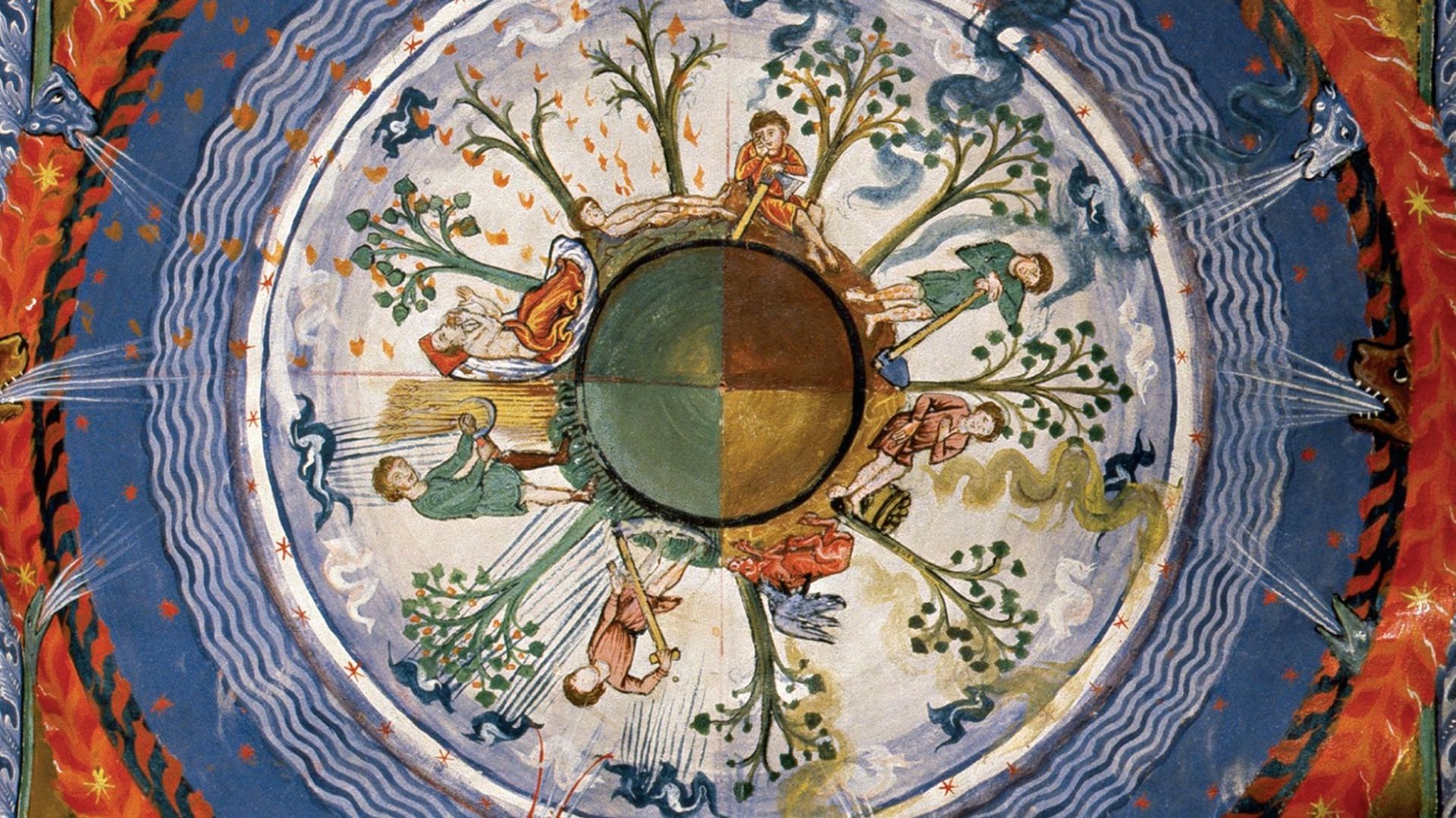 Cosmos, vision d’Hildegarde Von Bingen