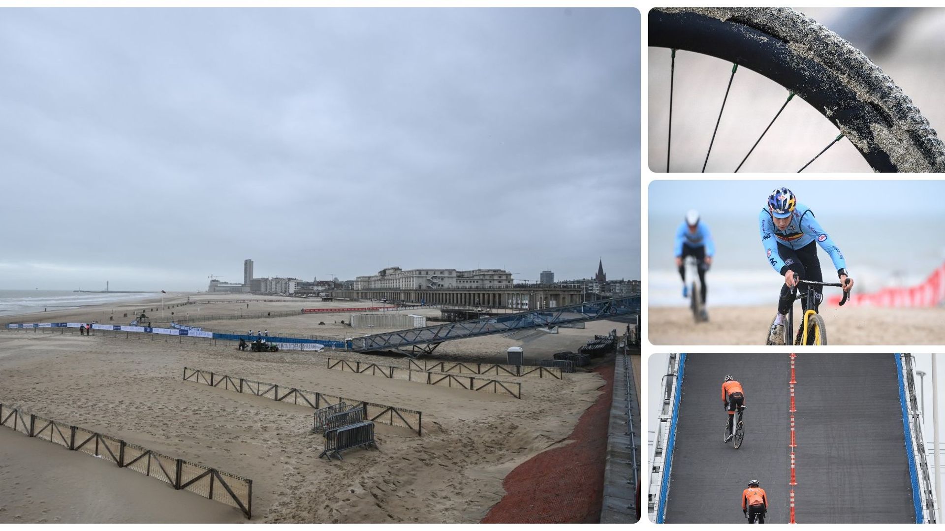 Mondiaux de cyclocross : du sable et un pont redoutable pour départager van Aert et van der Poel