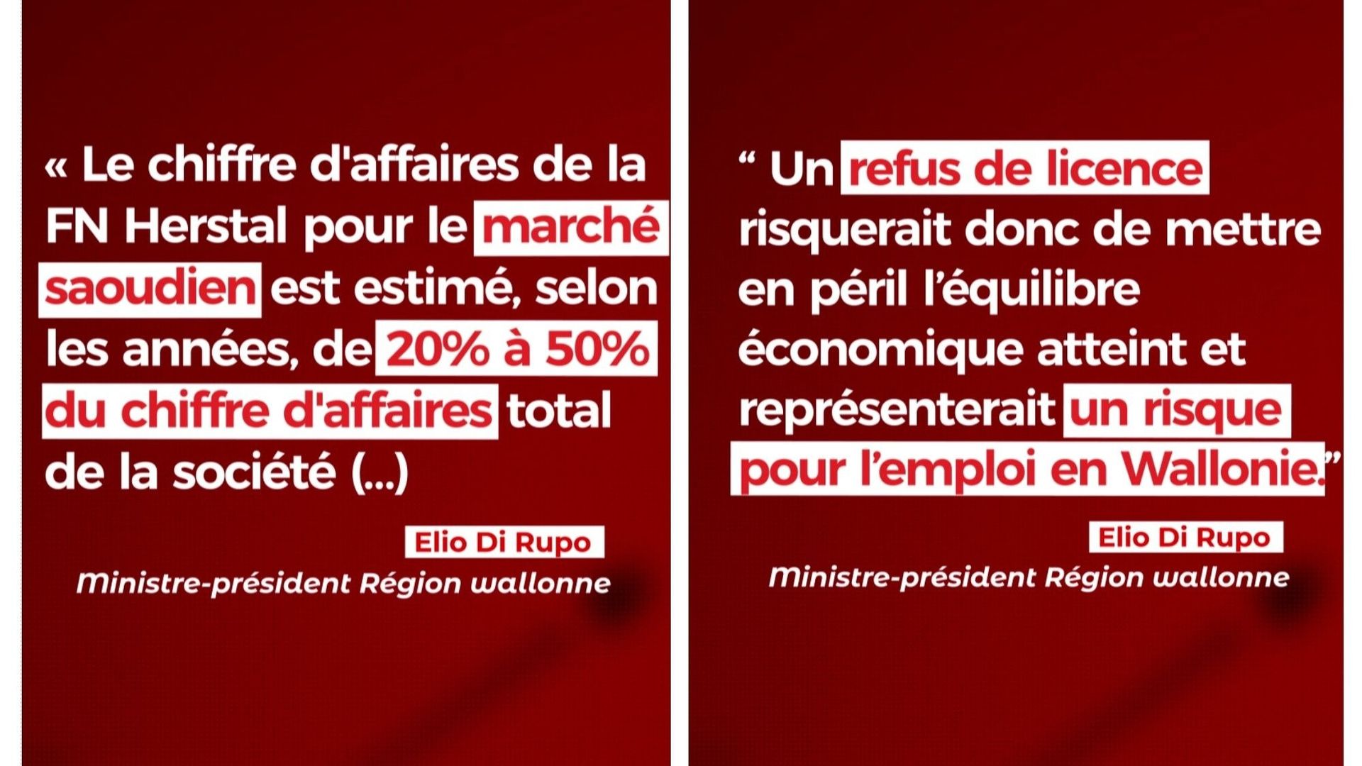 Note confidentielle du ministre-président Elio Di Rupo.